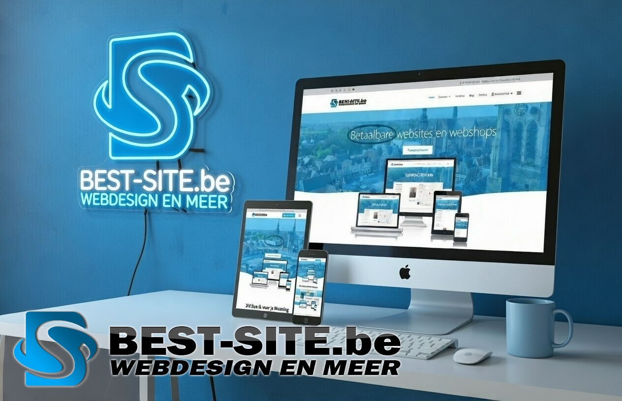 Best-Site.be - Betaalbaar webdesign Facebook ad: Een professionele website zonder gedoe?
