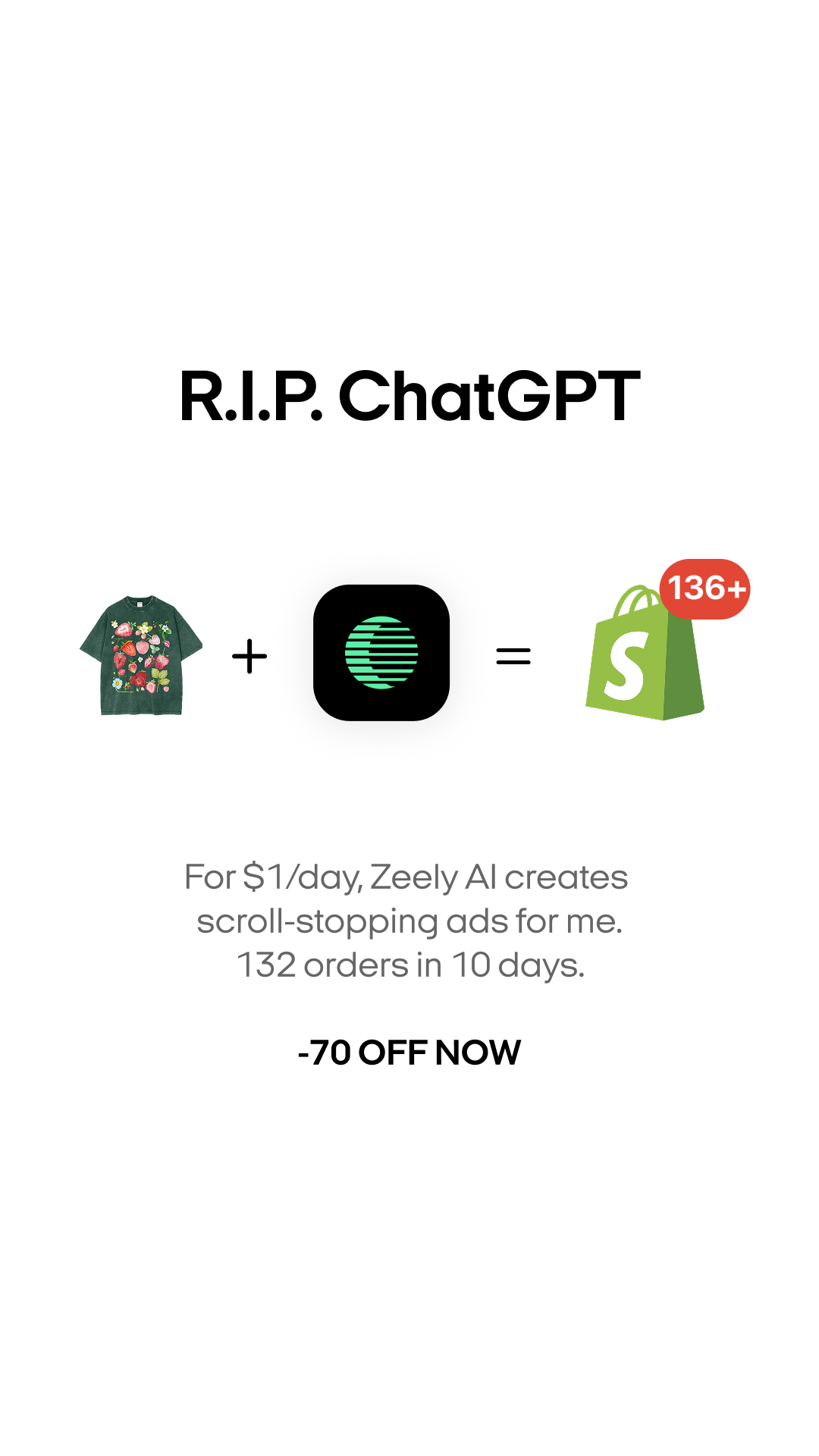 Zeely Facebook ad