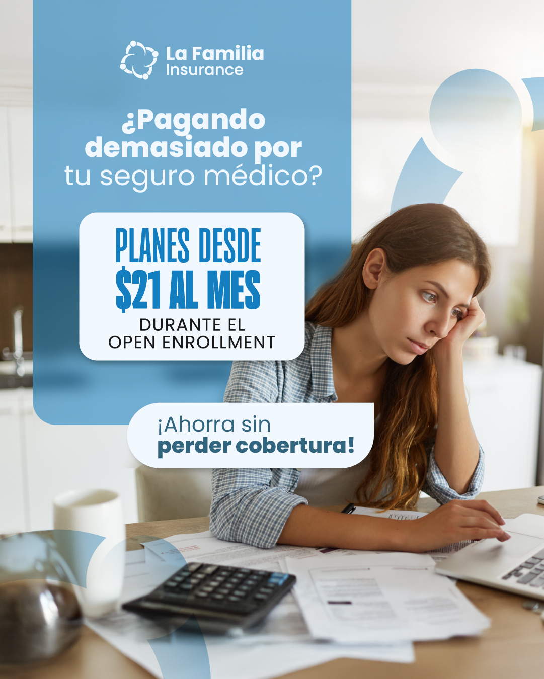 La Familia Insurance Facebook ad