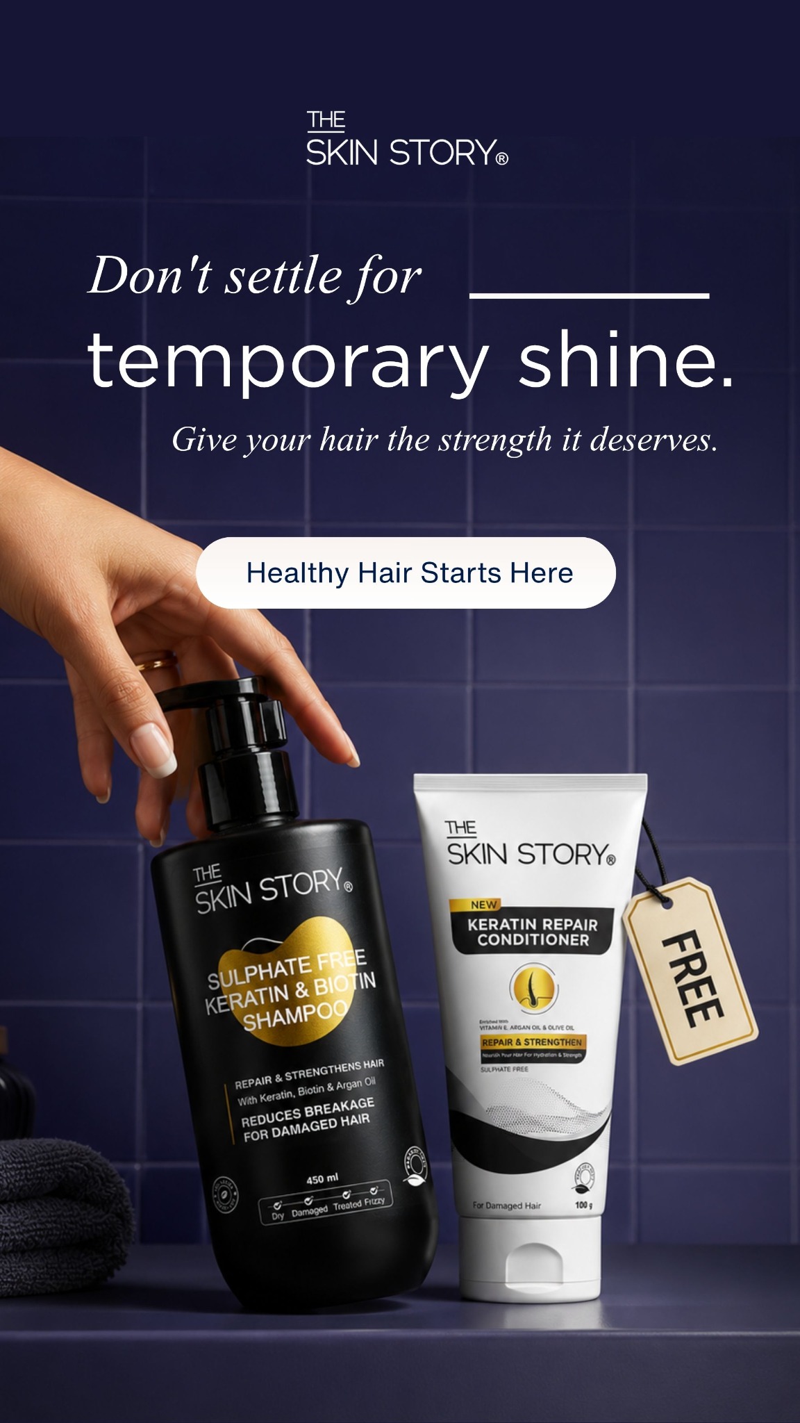 The Skin Story Facebook ad from Jul 5, 2026