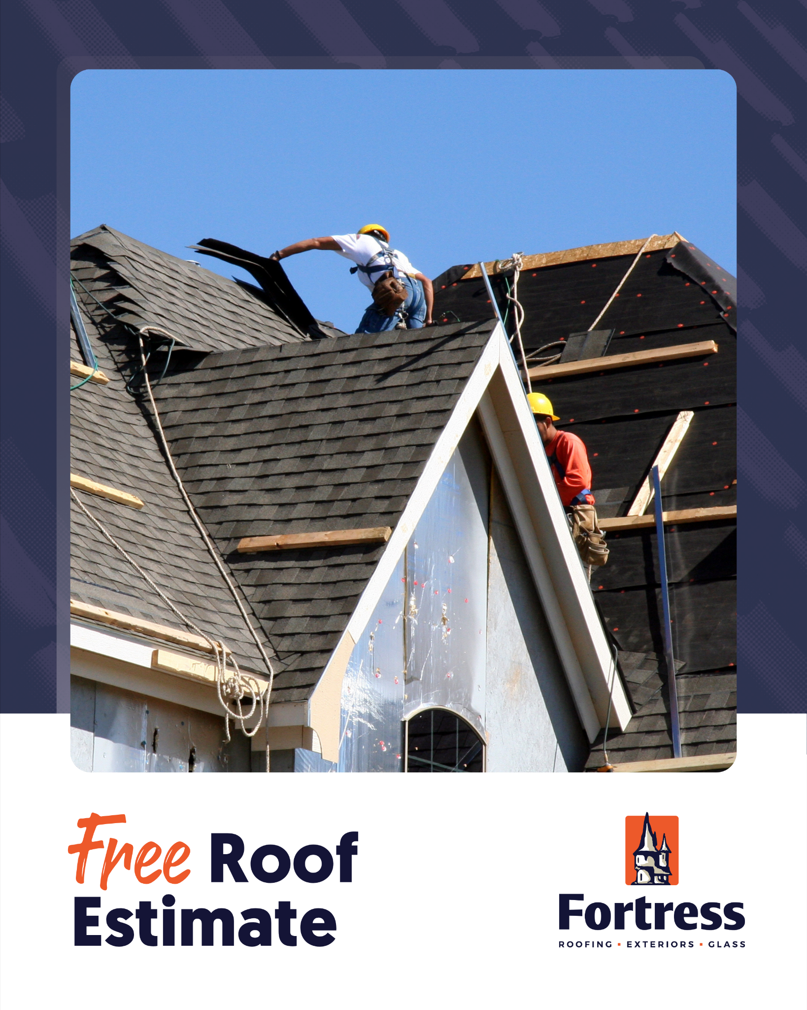 Fortress Roofing & Exteriors Ltd. Facebook ad