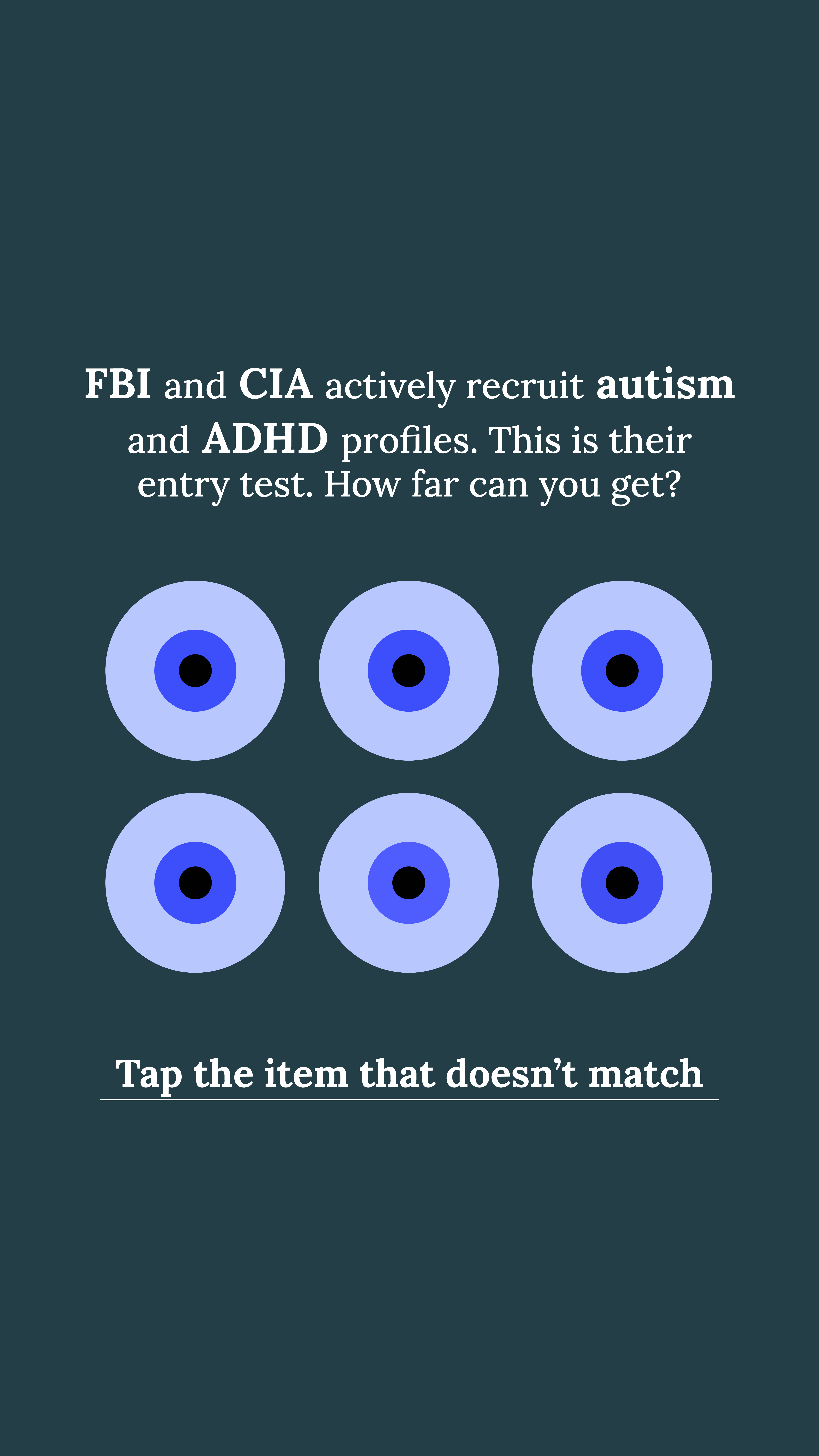 Brain Health Check Facebook ad