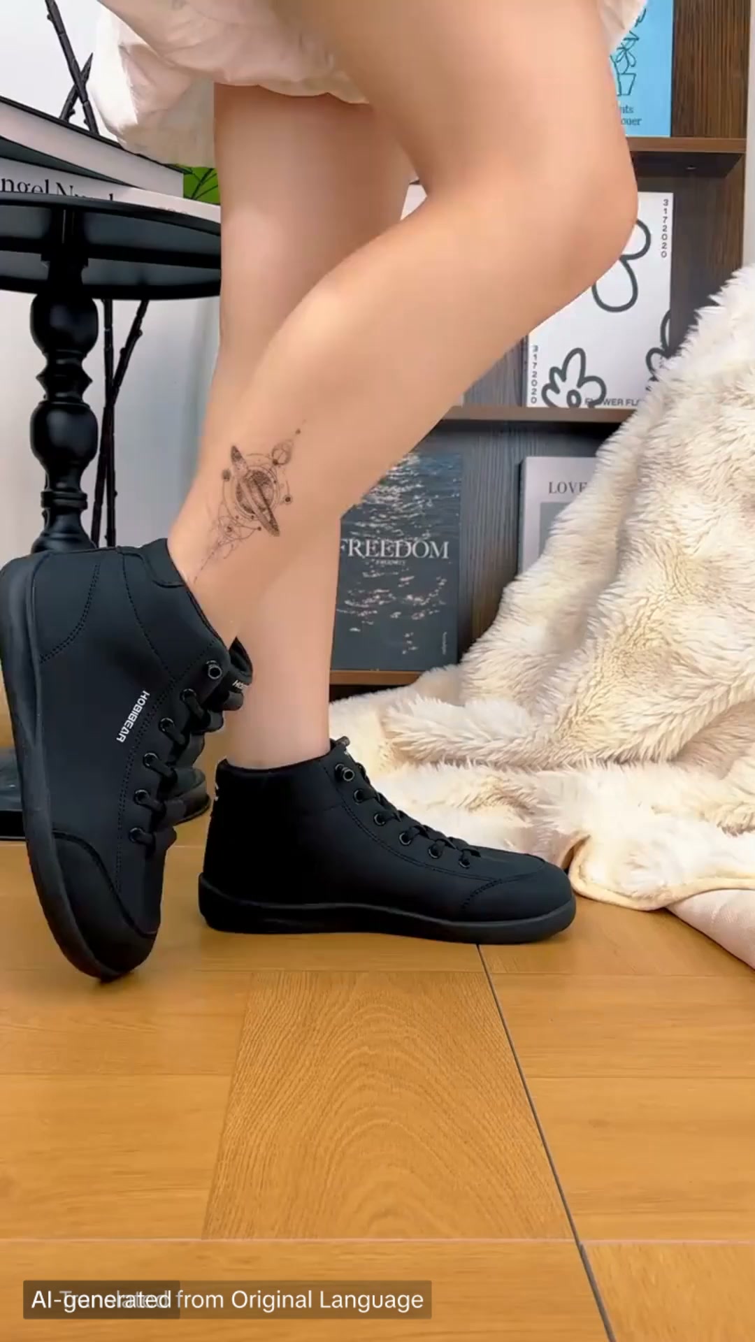 hobibear.de Facebook ad: Herbst-Sale | Bis zu 45 % Rabatt auf Barfußschuhe
