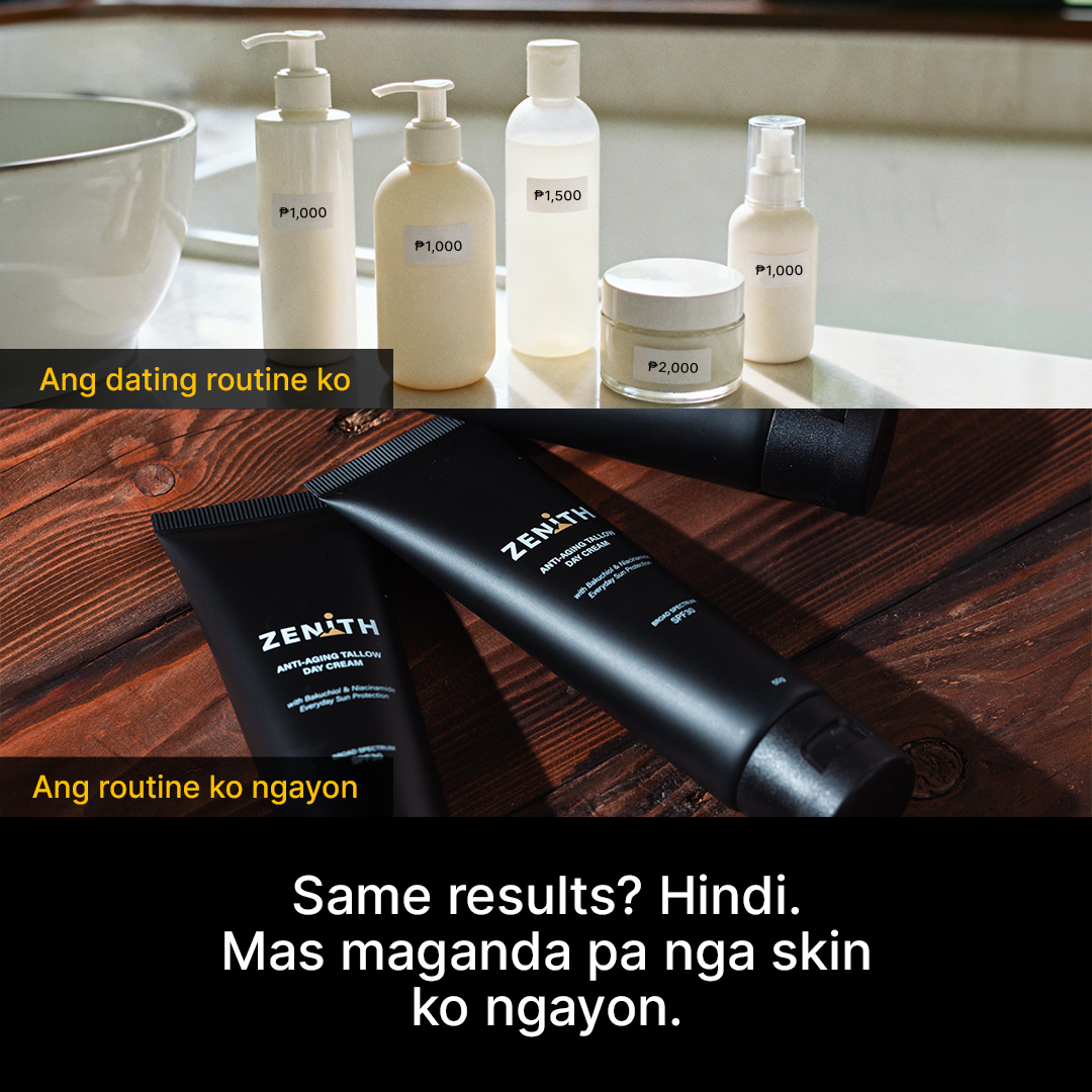 Zenith PH - Anti-Aging Tallow Day Cream Spf30+ Facebook ad: High Performance Day Cream For Men