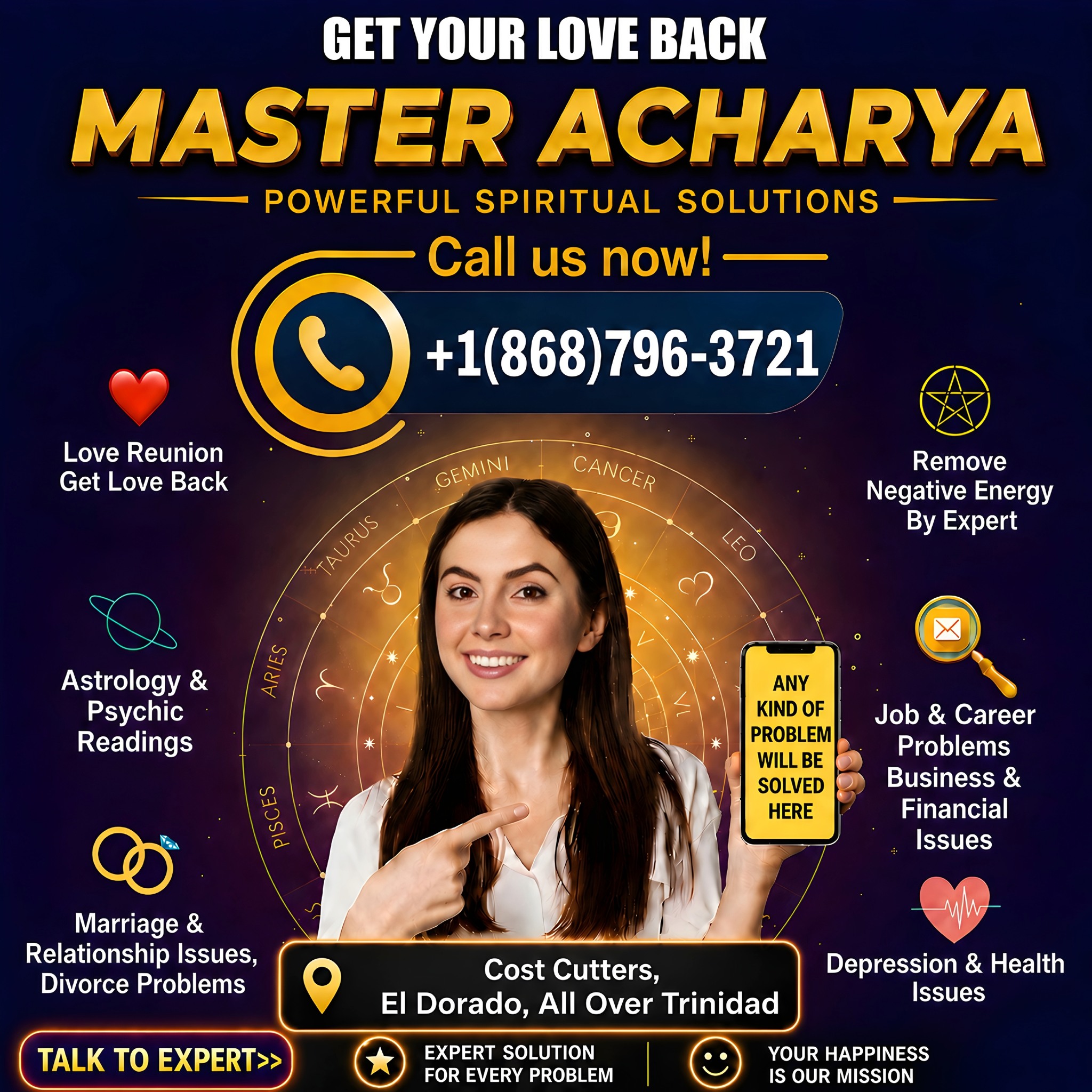 Destiny View Psychic & Spiritual Healing Centre Facebook ad