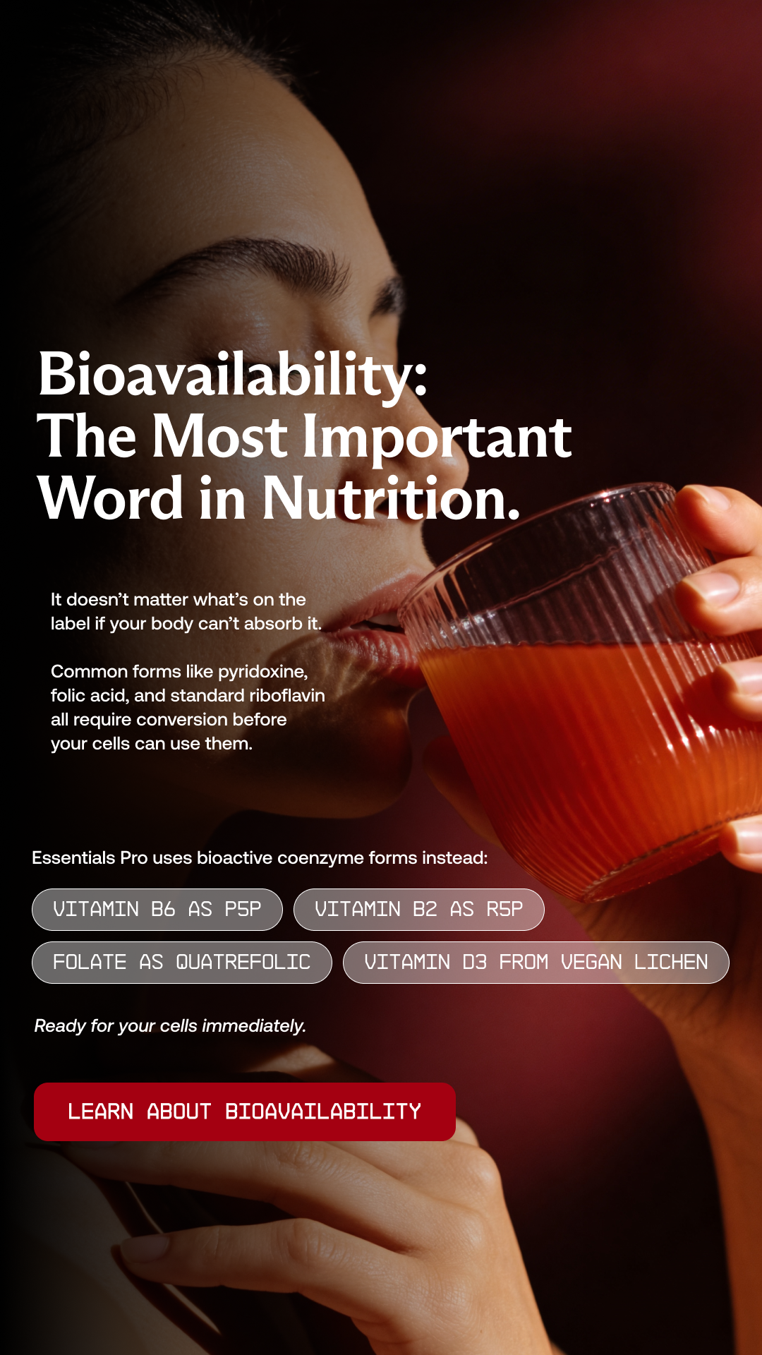 IM8 Health Facebook ad