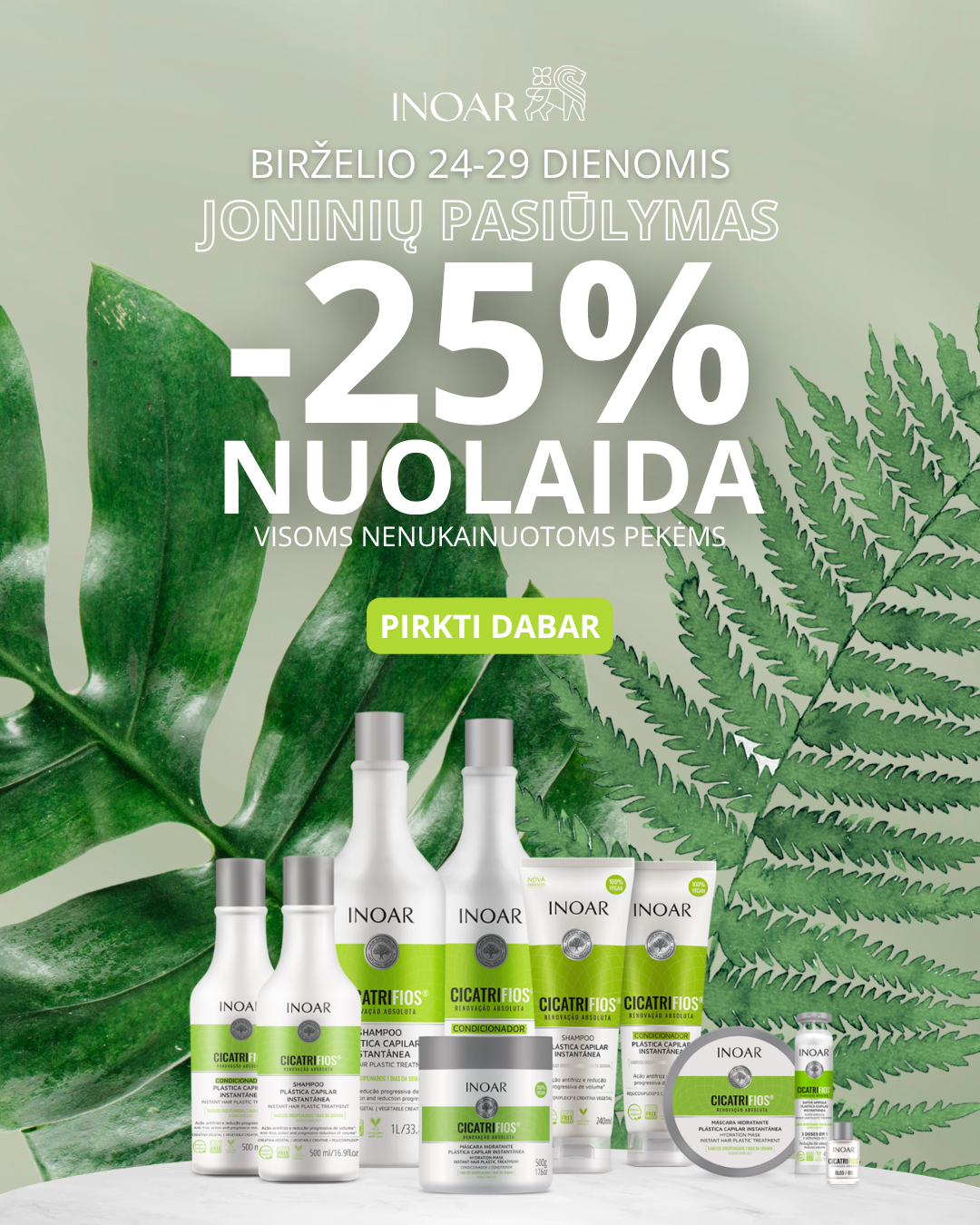 INOAR Lietuva Facebook ad