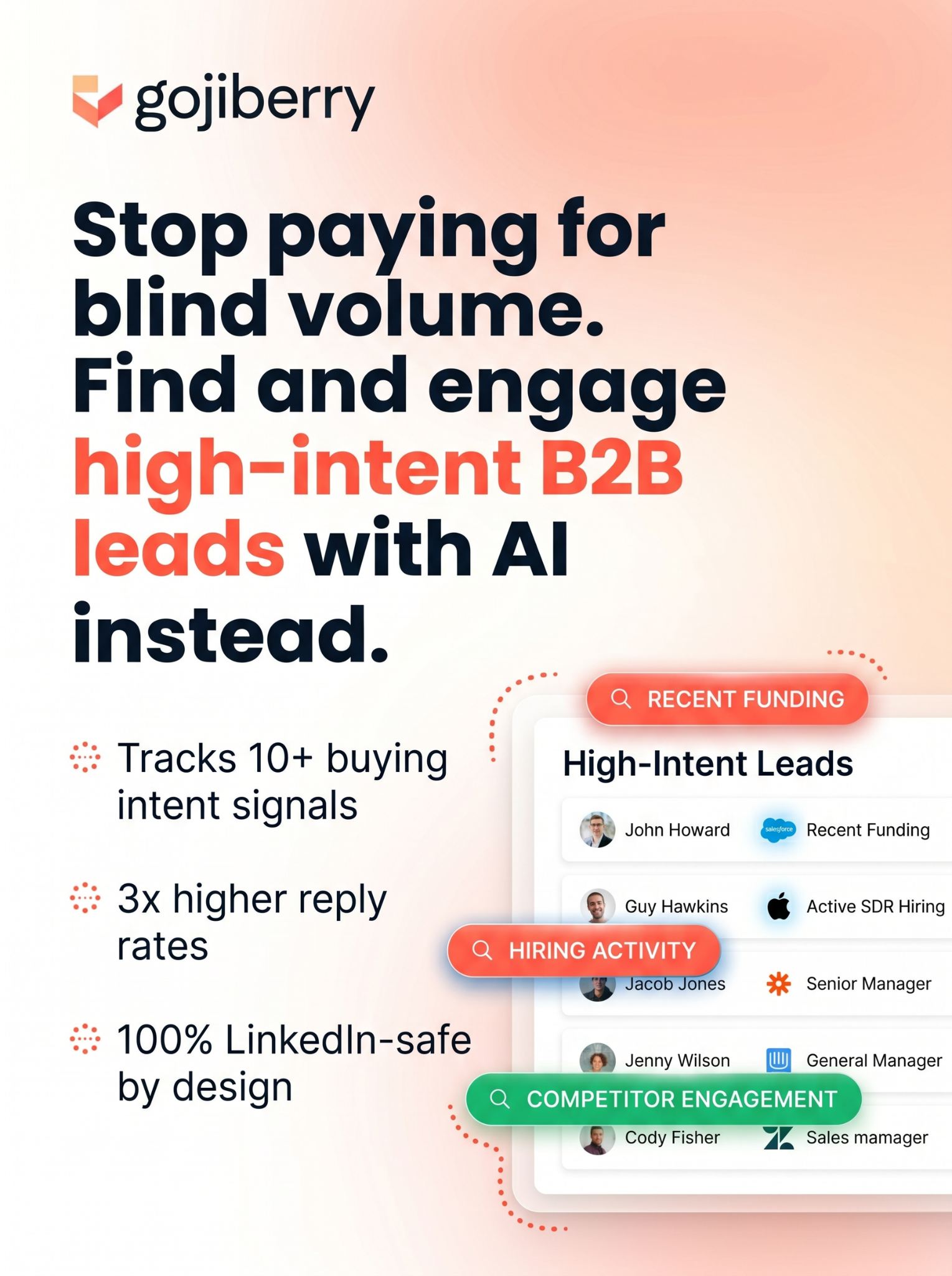Gojiberry AI Facebook ad