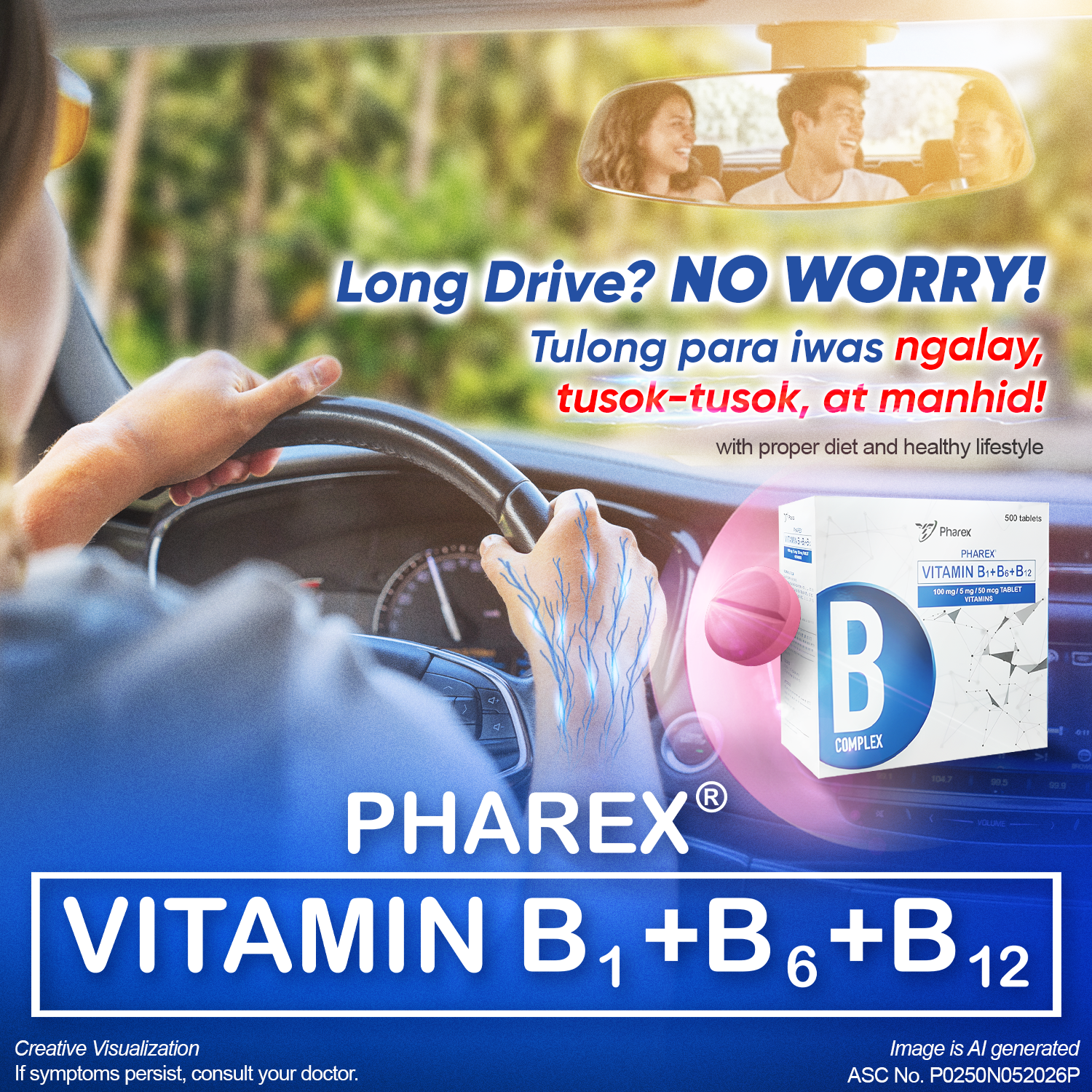 Pharex B-Complex Facebook ad: Walang Bibitiw!