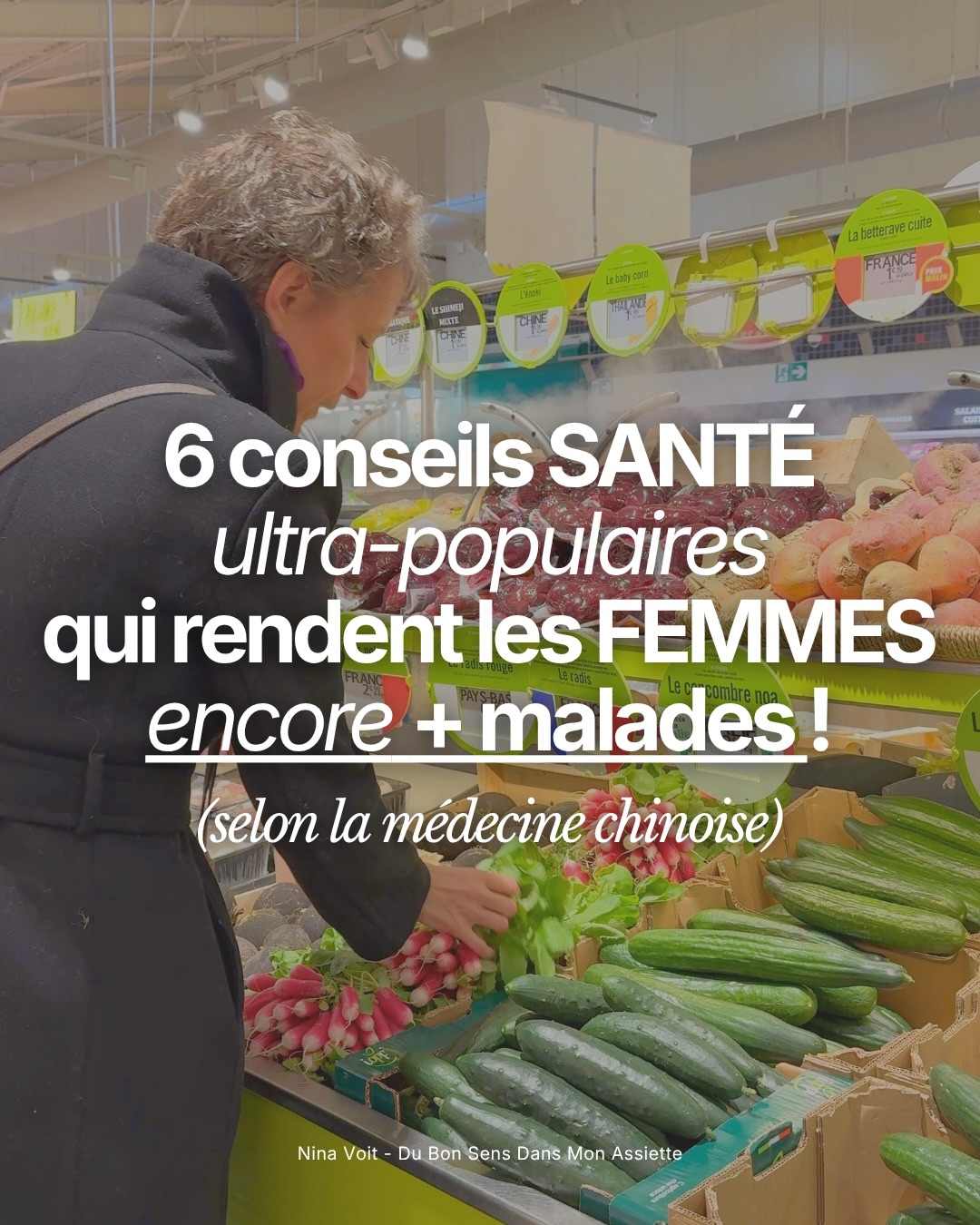 Dubonsens Facebook ad: Tu fais attention à ce que tu manges…