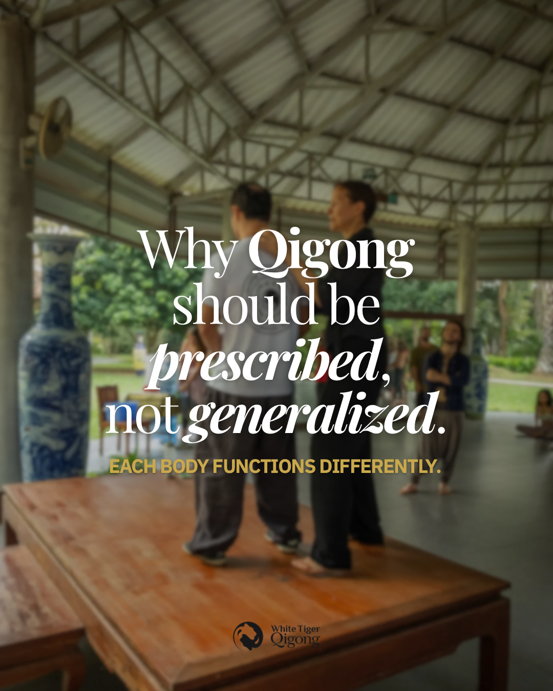 White Tiger Qigong Facebook ad