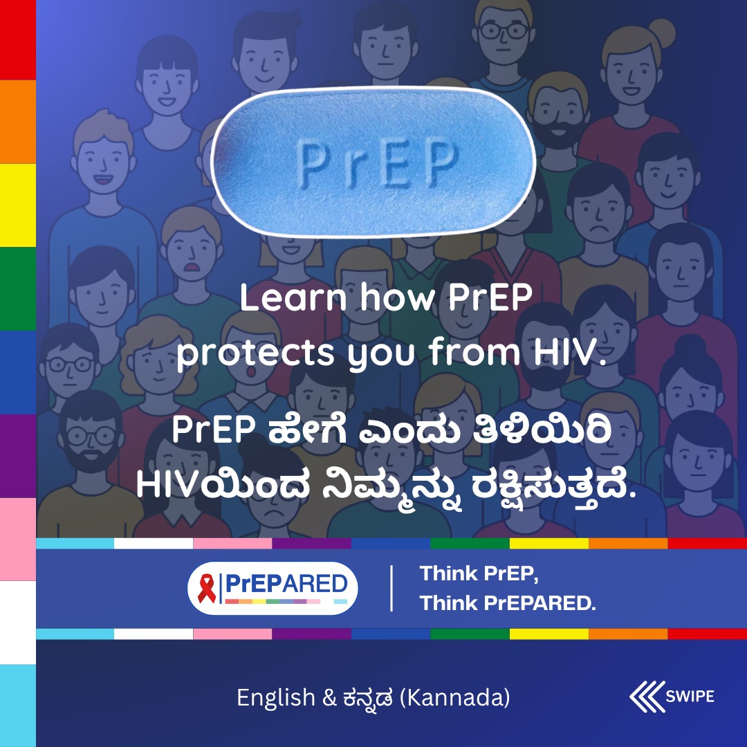 Prepared - an HIV Prevention Initiative Facebook ad: PrEPARED provides PrEP-related information in 10+…