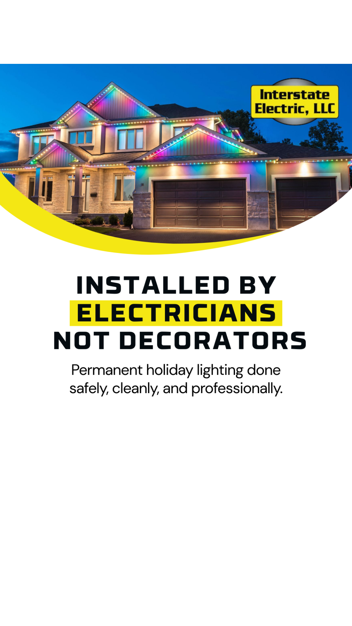 Interstate Electric, LLC Facebook ad from Feb 26, 2026