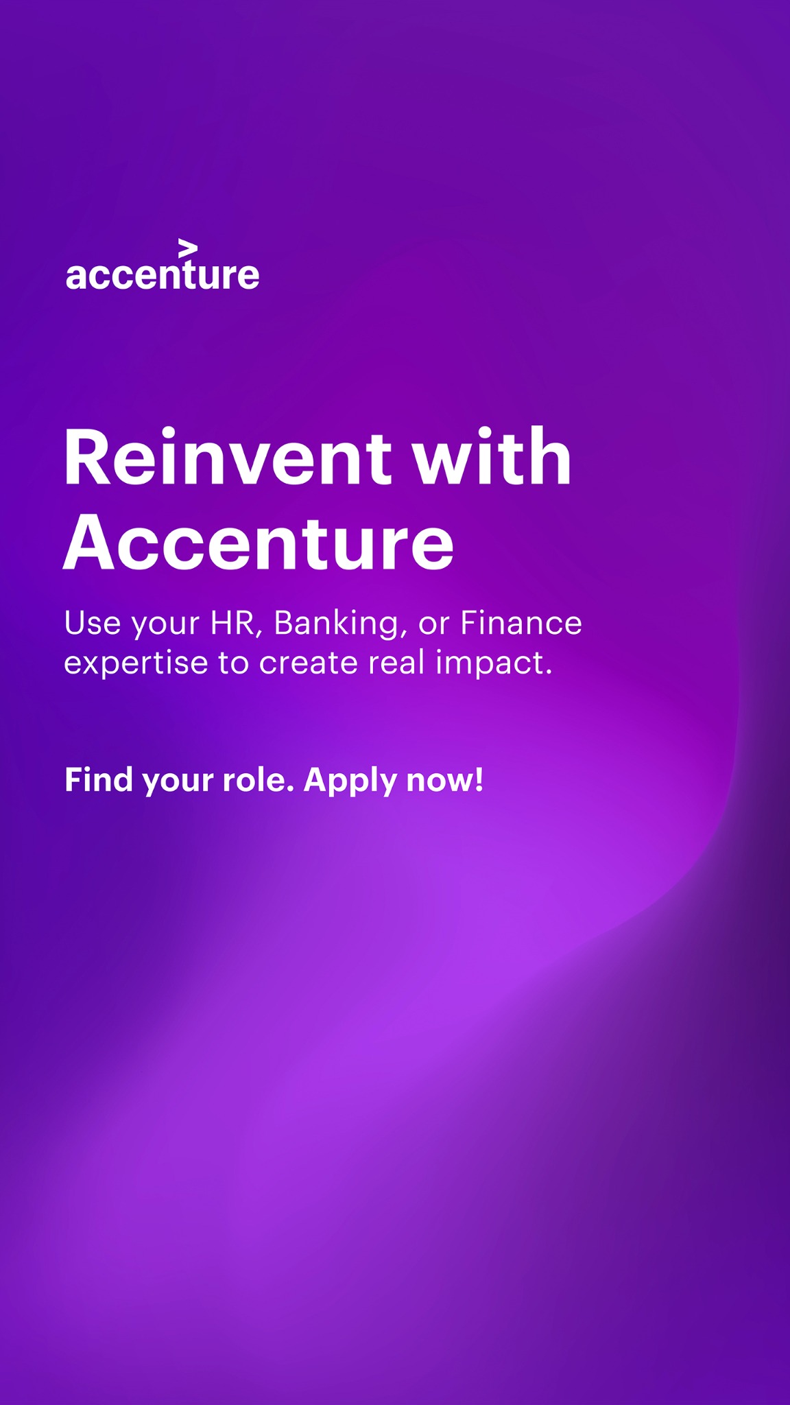 Accenture Facebook ad