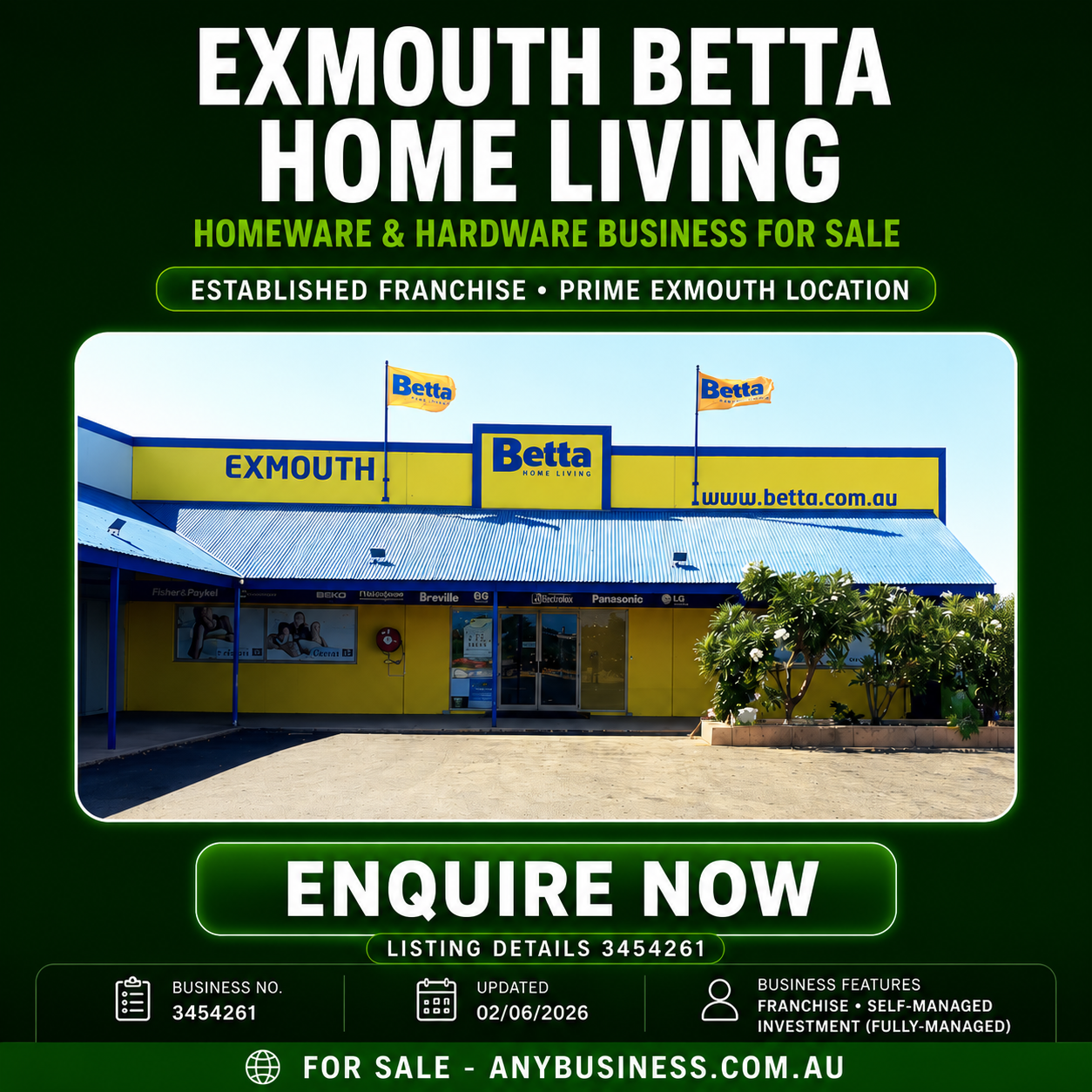 anybusiness.com.au Facebook ad