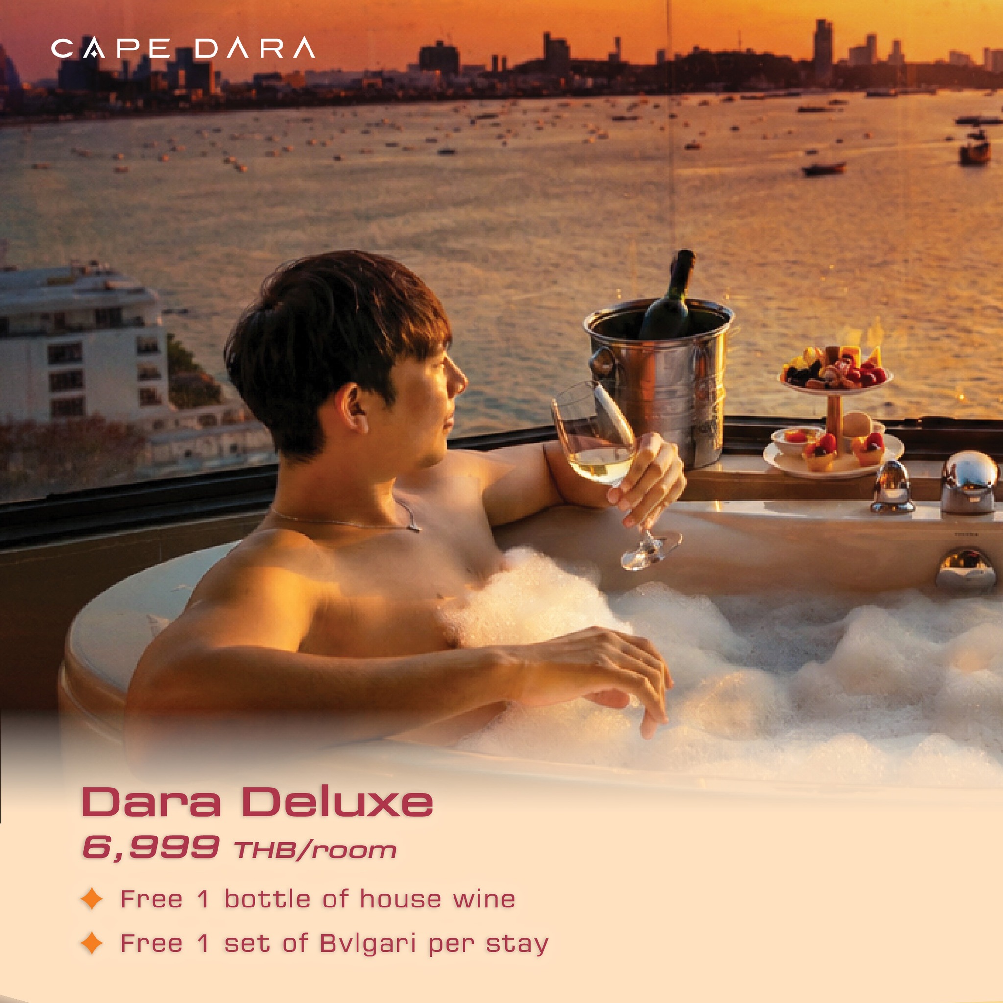 Cape Dara Resort, Pattaya Facebook ad