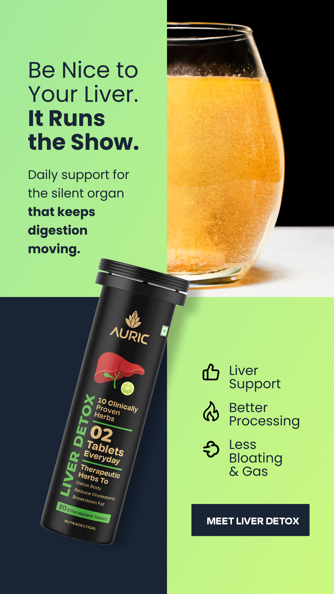 Auric Facebook ad