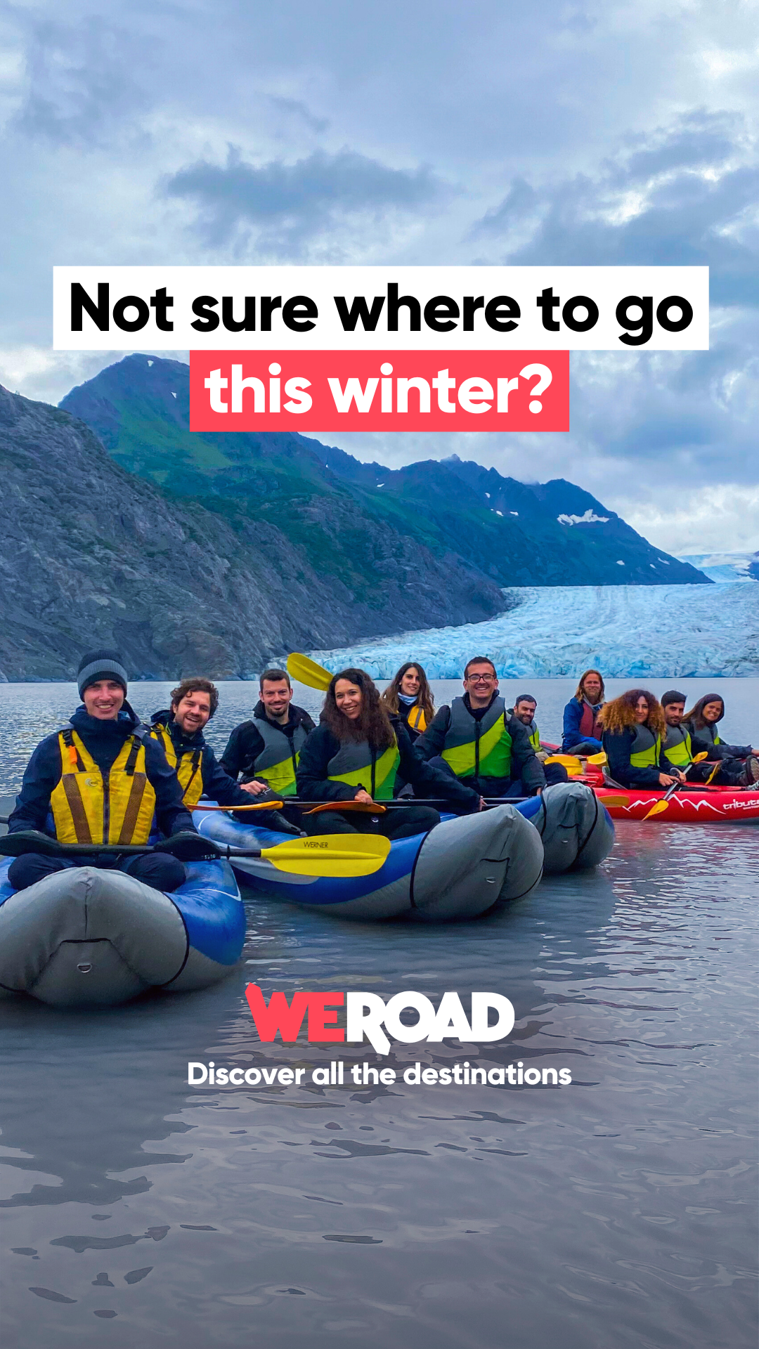 WeRoad Travel Facebook ad