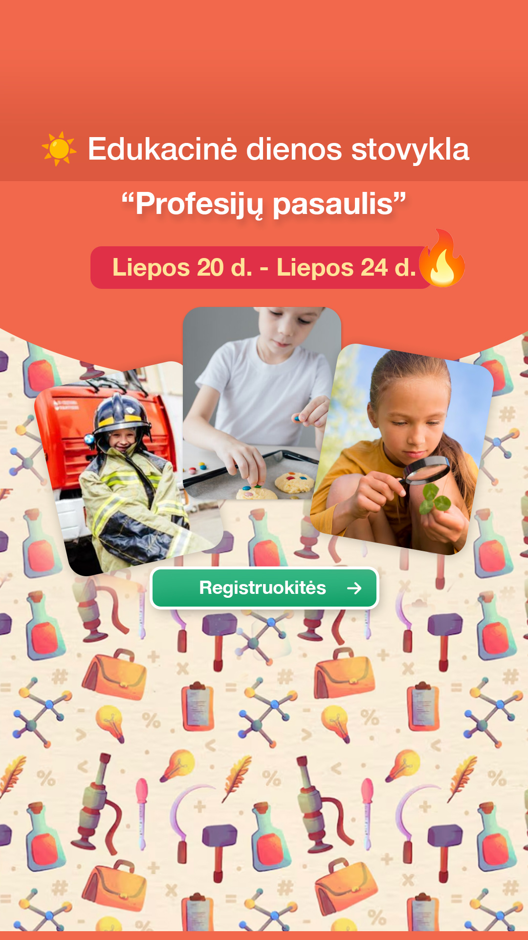 Pasimokome.lt korepetitoriai Facebook ad