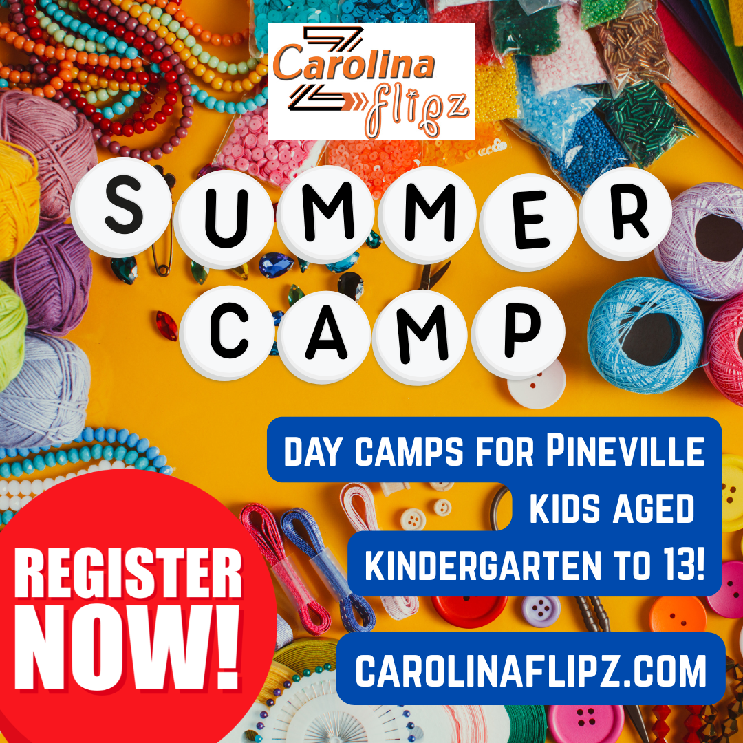 Carolina Flipz Facebook ad: Carolina Flipz Summer Camp, Registration Is NOW OPEN!