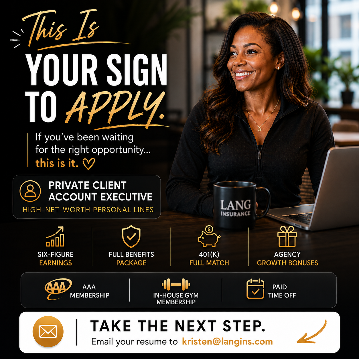 Lang Insurance Facebook ad from Jul 9, 2026