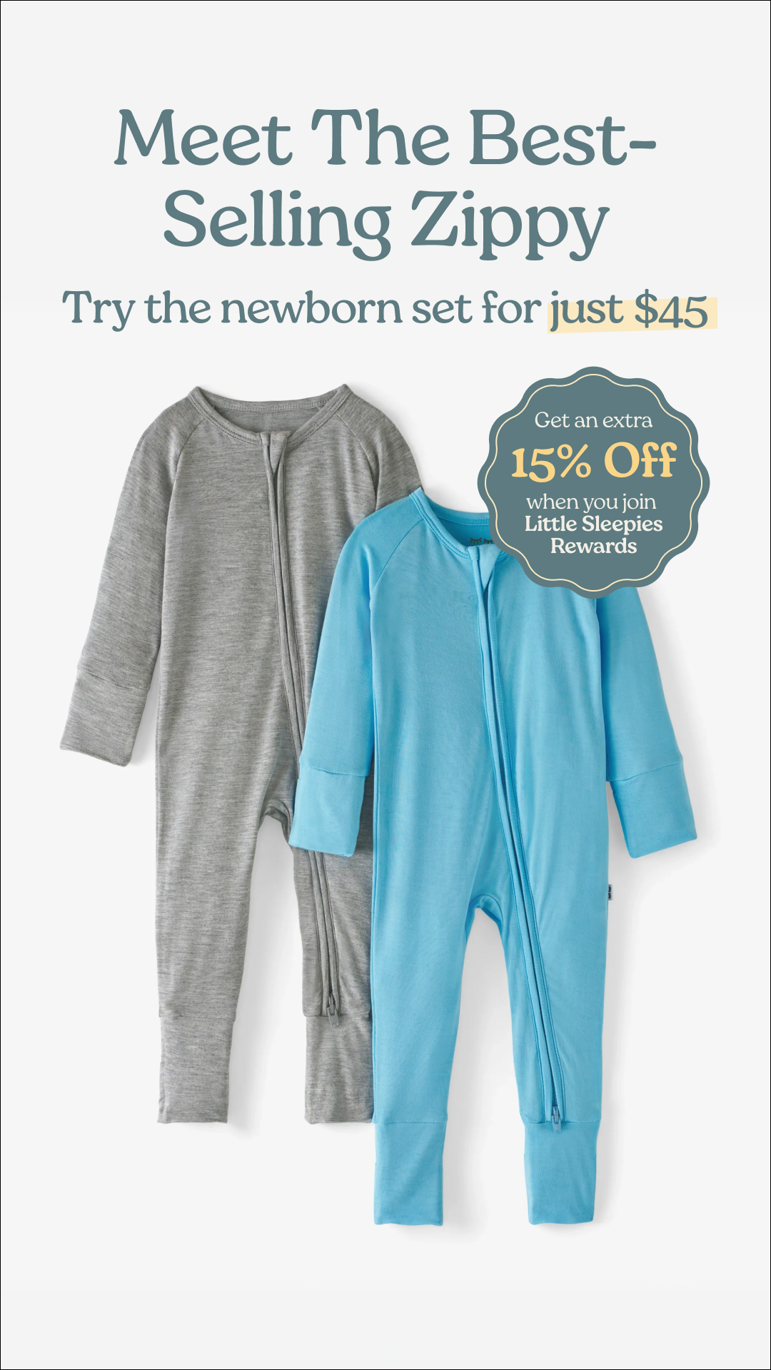 Little Sleepies Facebook ad