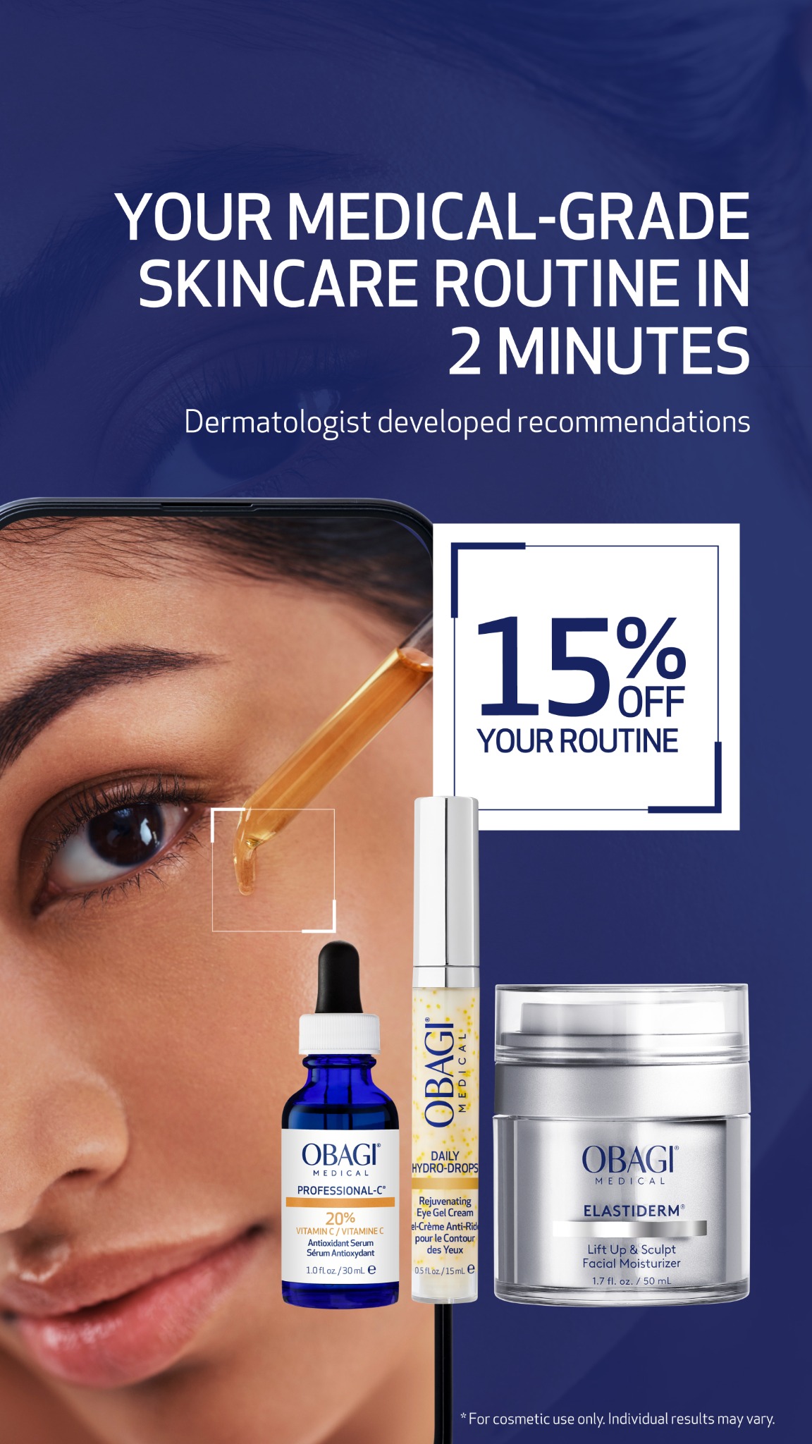 Obagi Medical Facebook ad