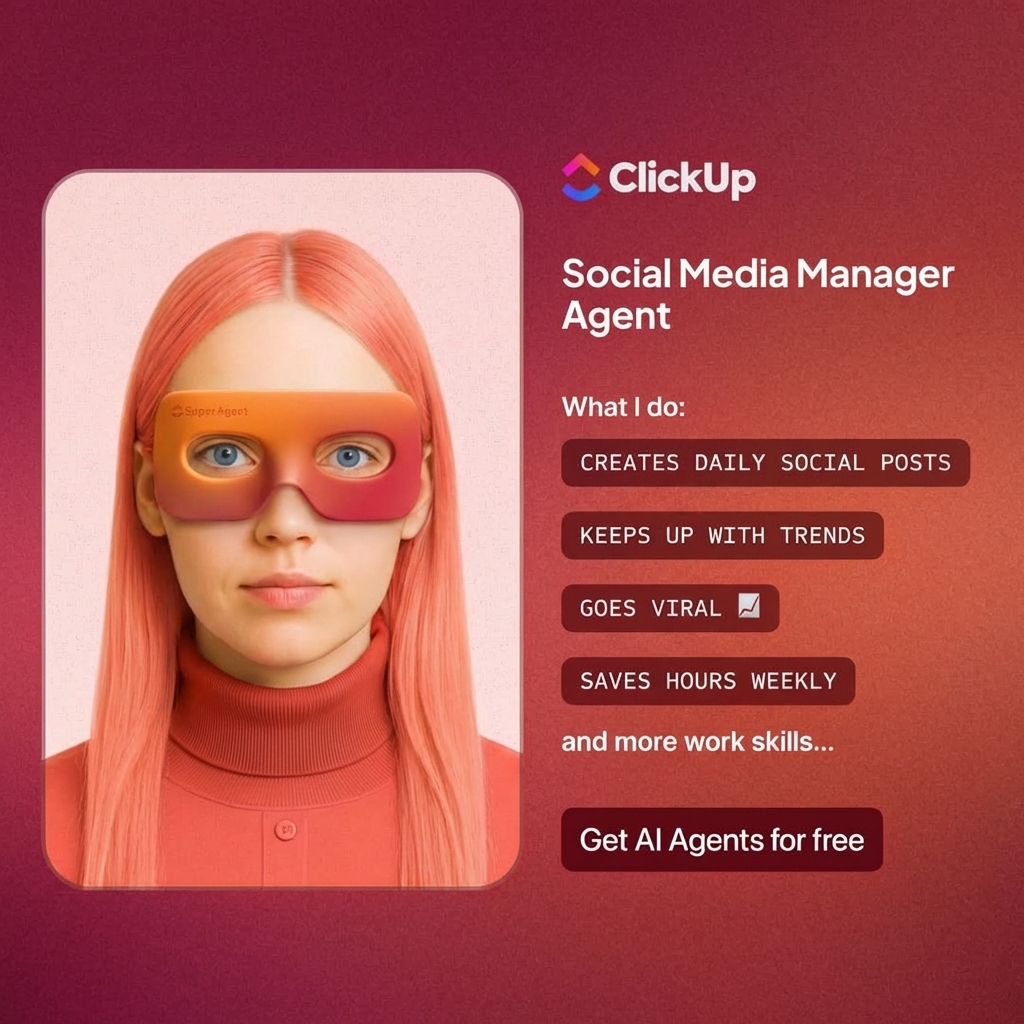 ClickUp Facebook ad