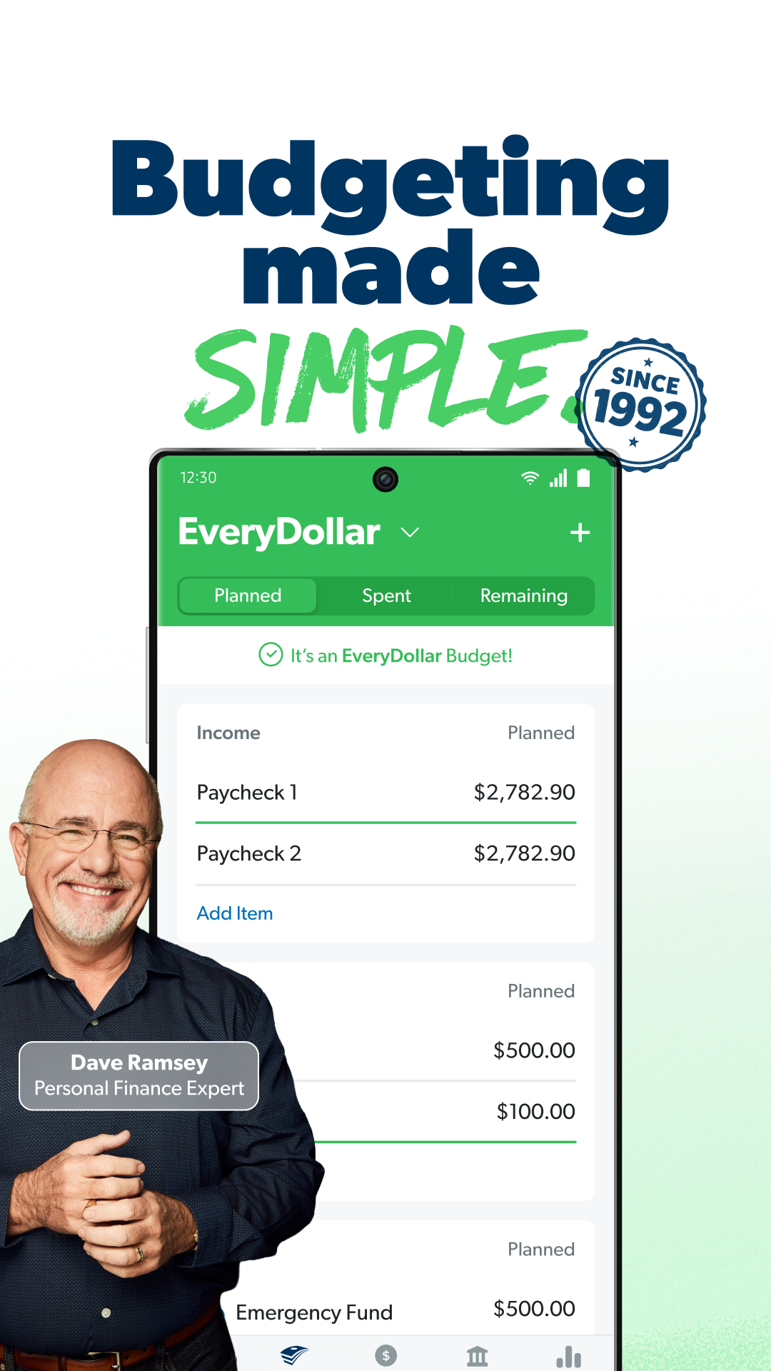 Dave Ramsey Facebook ad