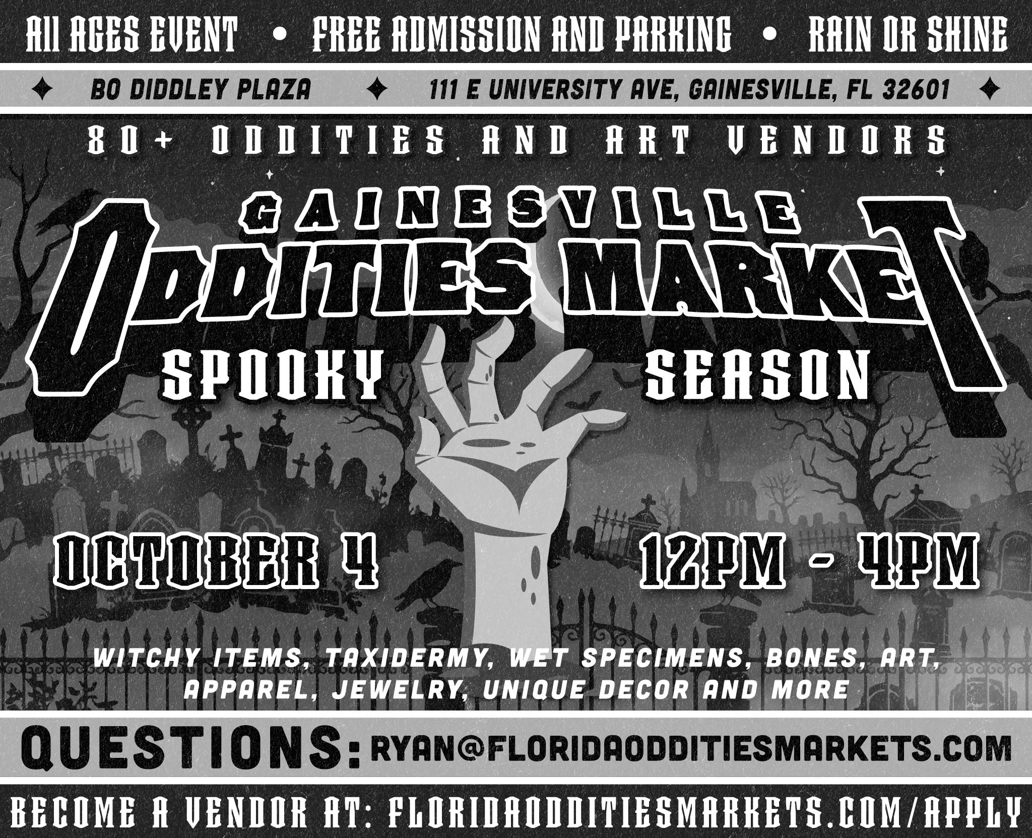 The Florida Oddities Market Facebook ad