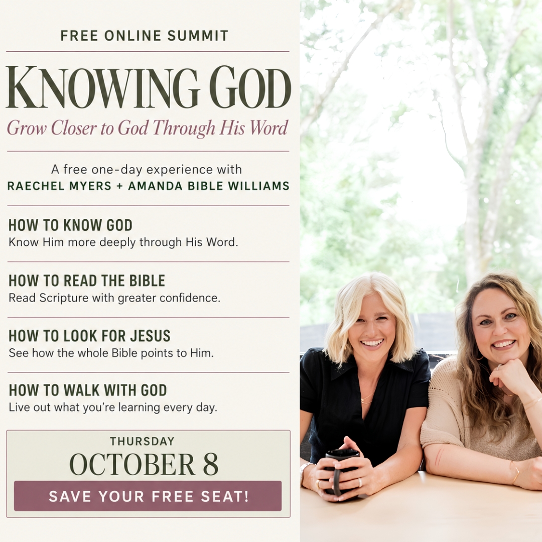 My Grace Corner Facebook ad: Join the FREE Knowing God Summit