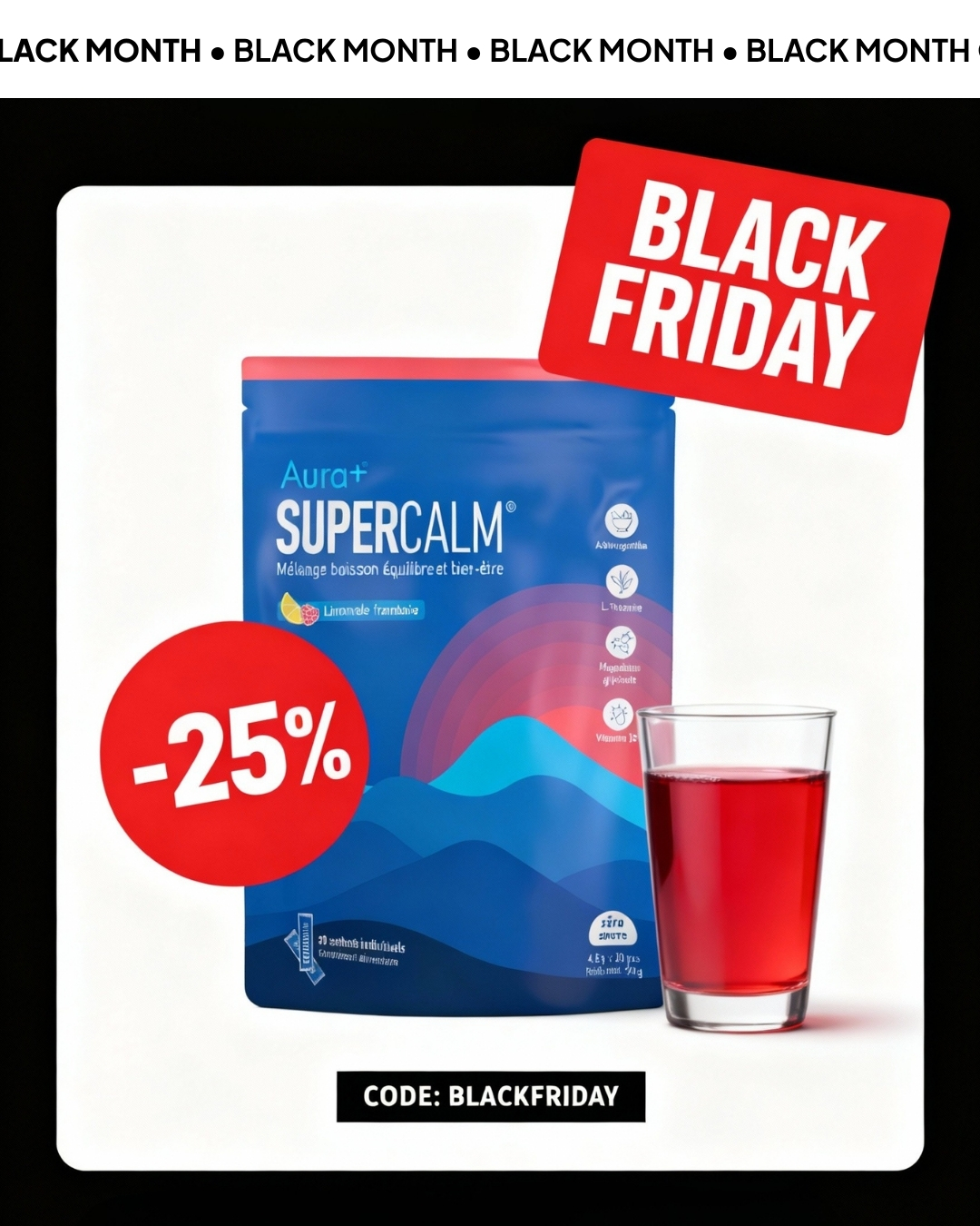 Aura+ Nutrition Facebook ad