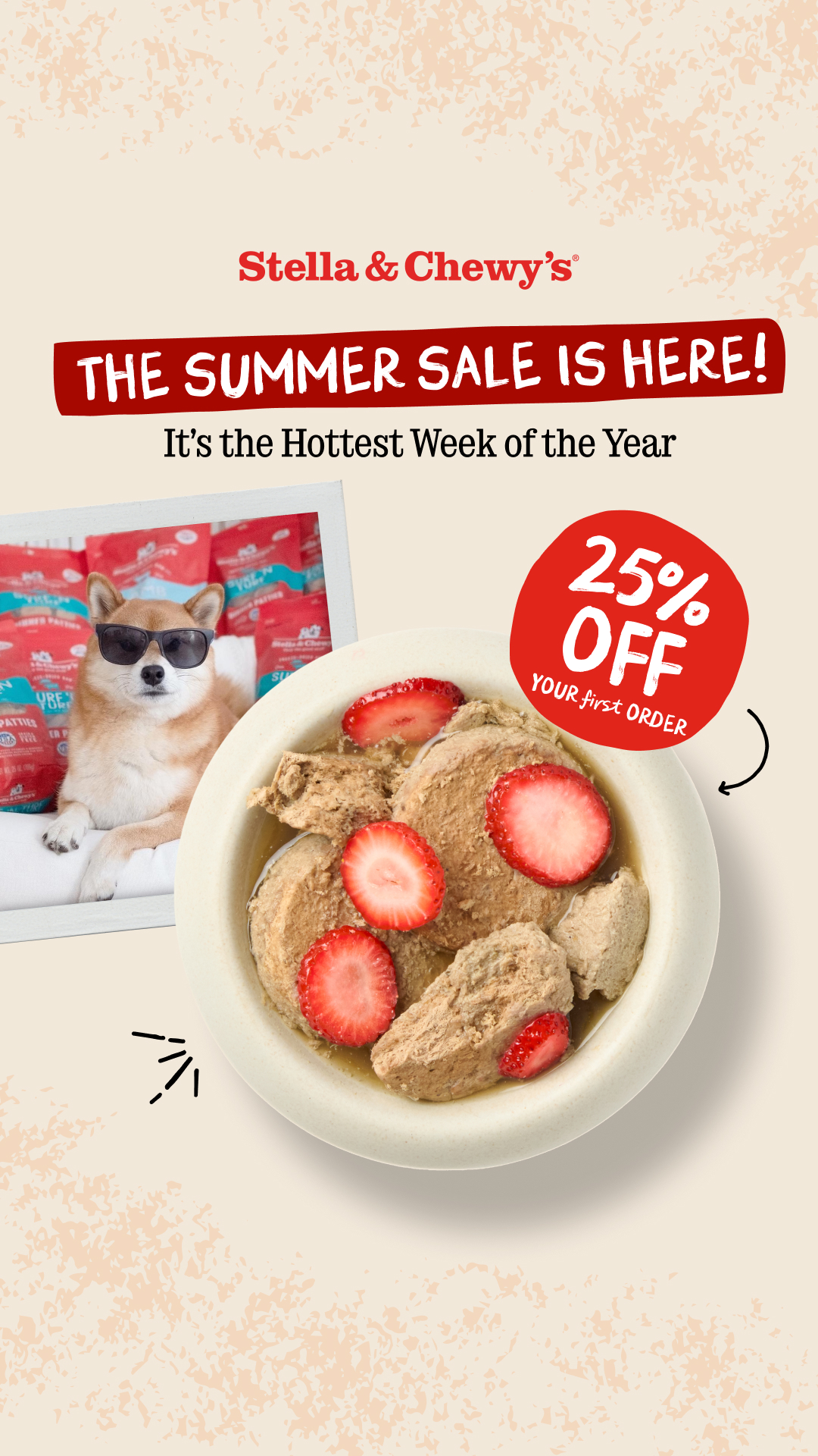 Stella & Chewy's Facebook ad