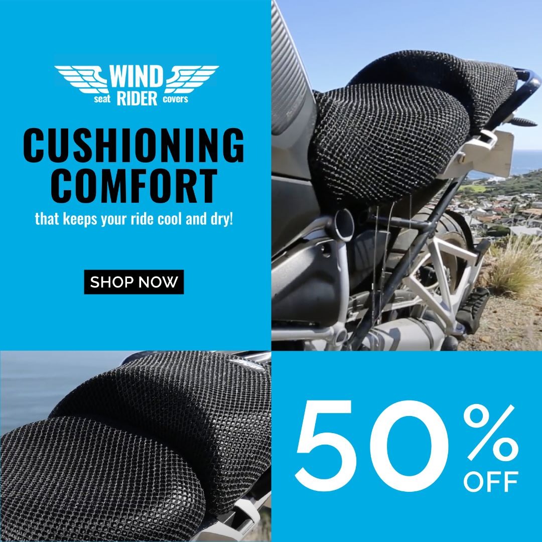 Wind Rider Seat Covers Facebook ad: Get Your Wind Rider Seat Cover at 50% OFF Today!