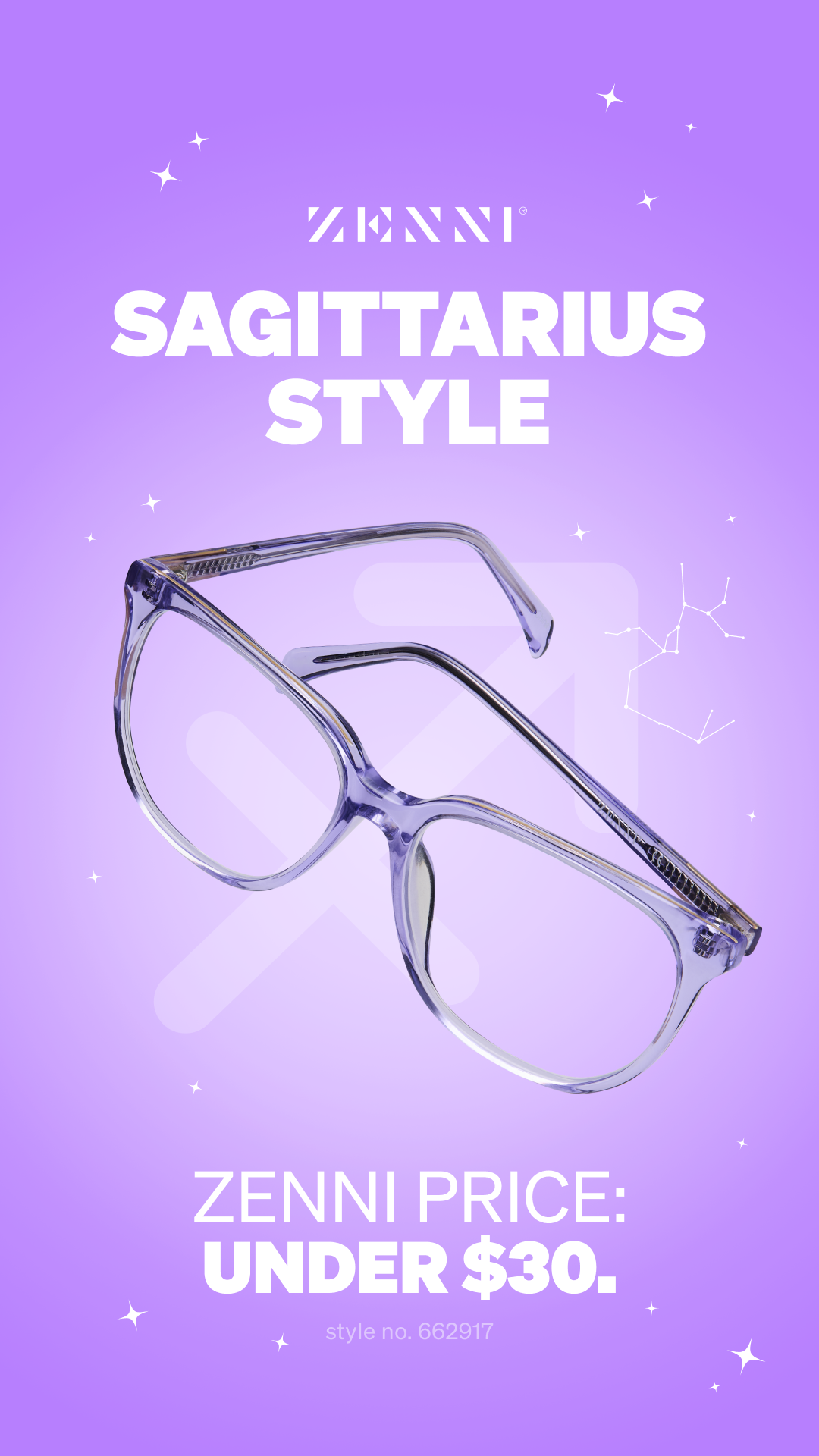 Zenni Optical Facebook ad