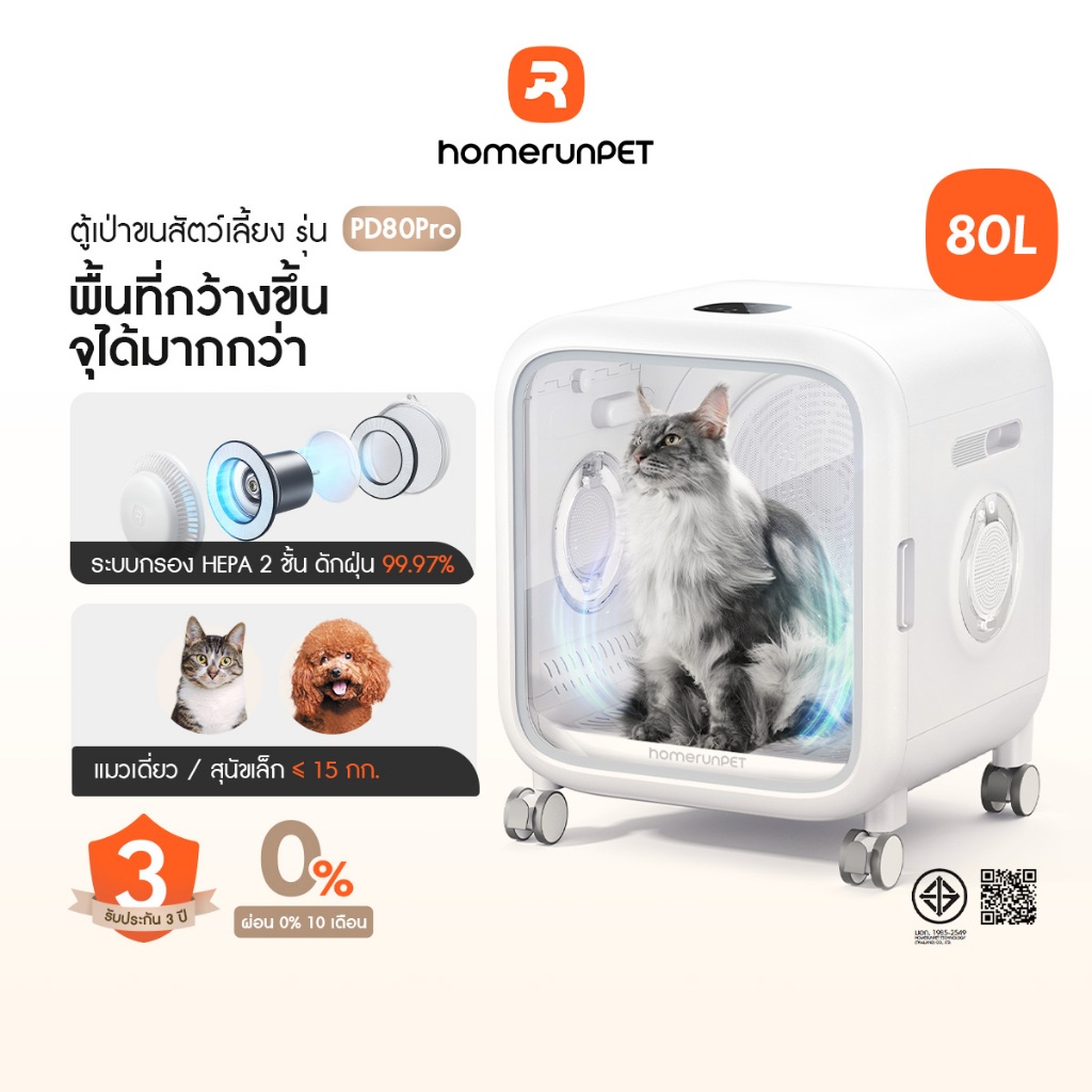 Homerunpet Thailand Facebook ad from Jun 10, 2026