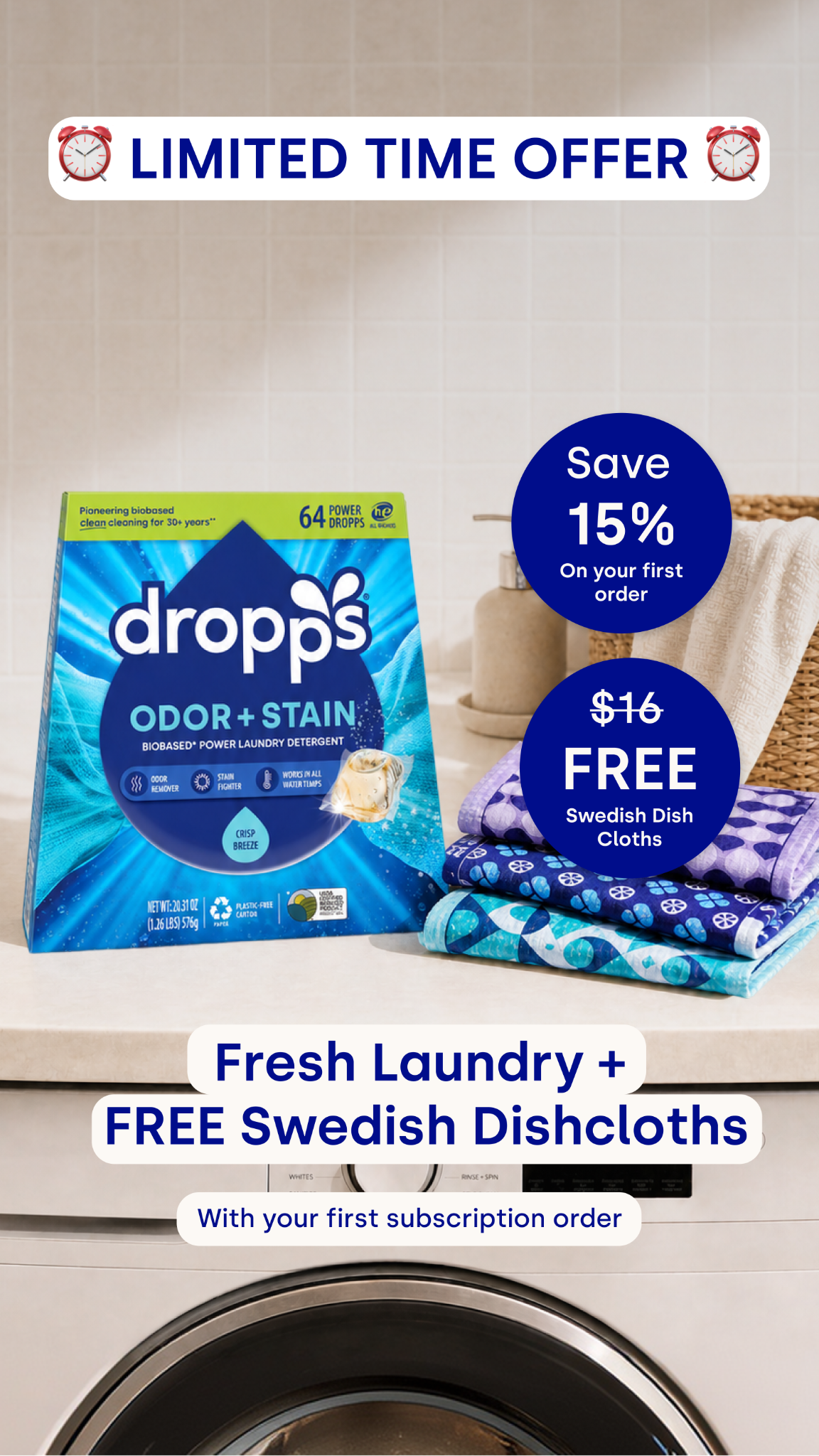 Dropps Facebook ad