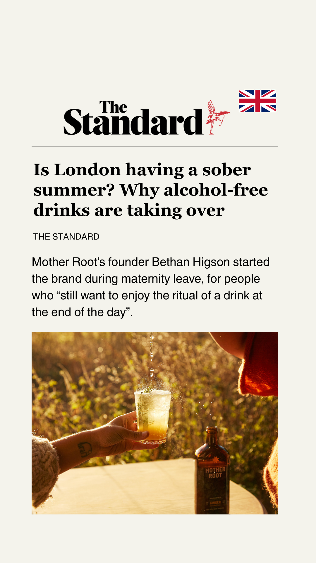 Mother Root Drinks Facebook ad