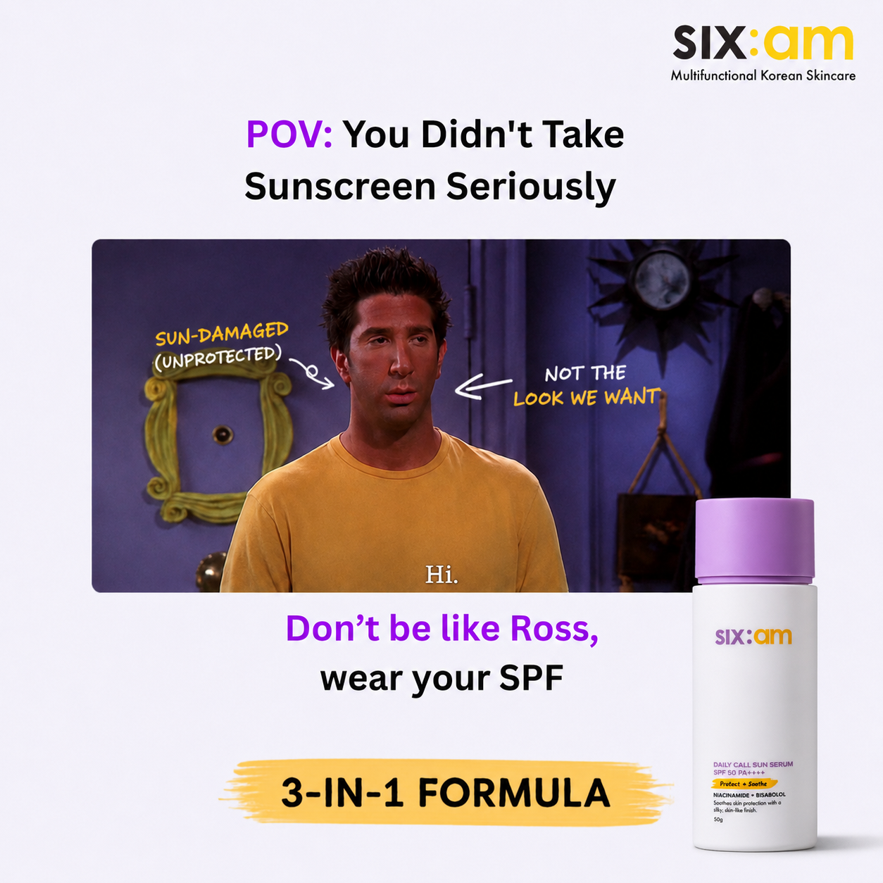 Sixam Glow Facebook ad