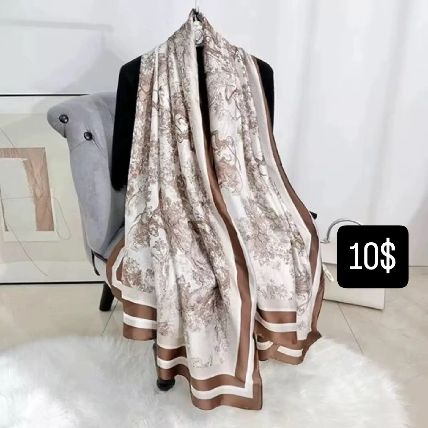 FM Store Facebook ad: Foulards soie