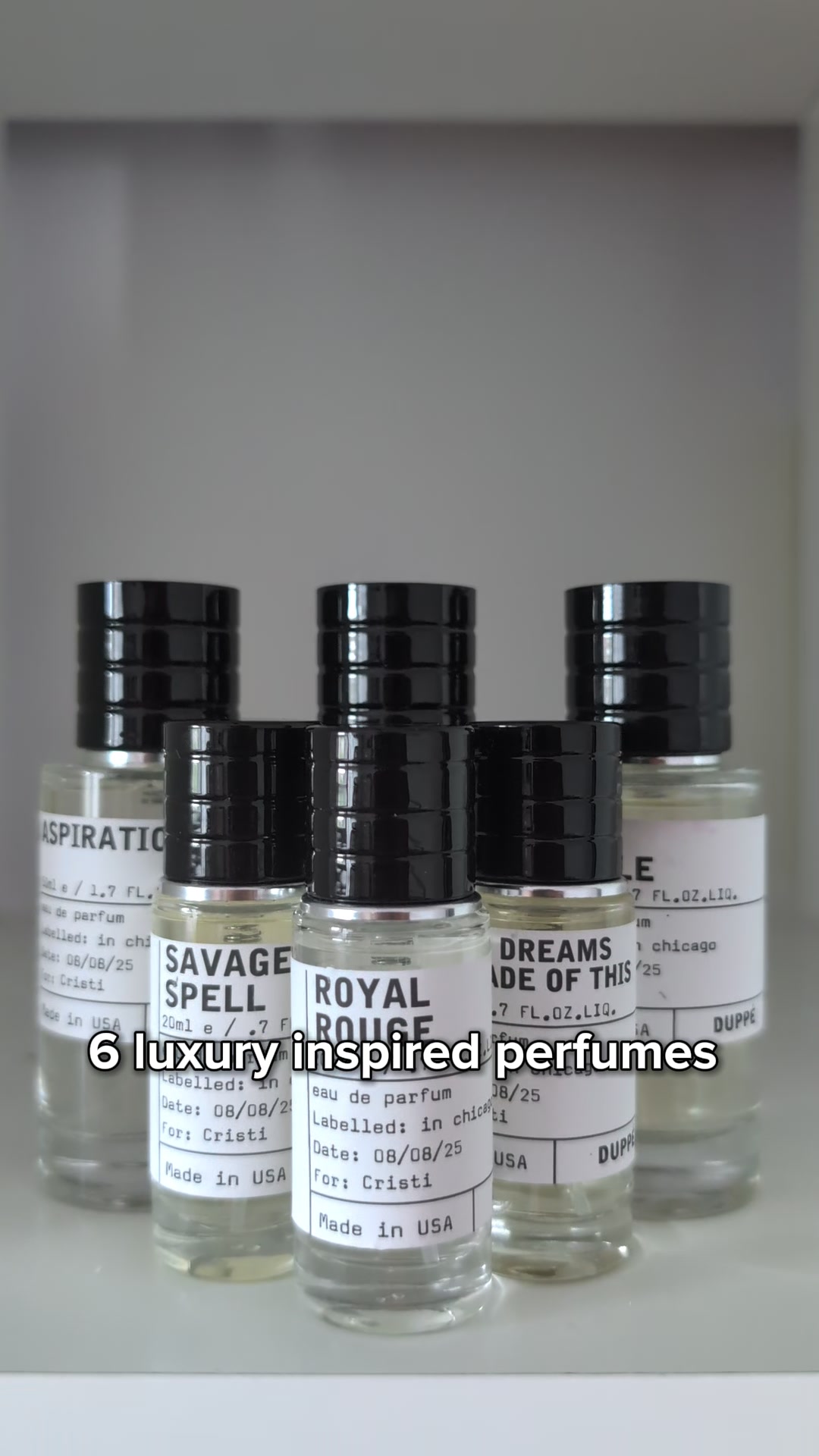 Duppe Scents Facebook ad: Designer scents, without designer prices!