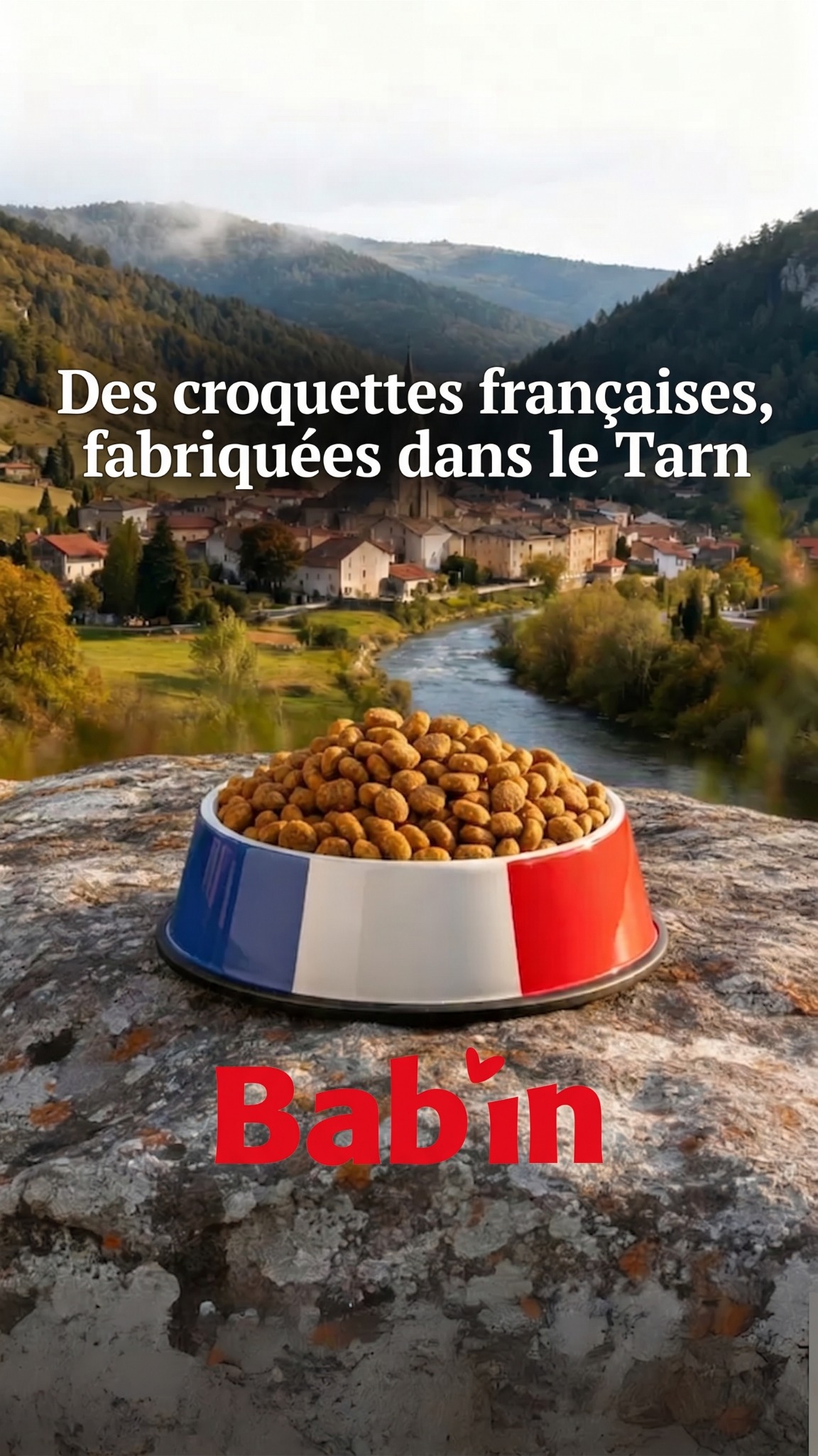 Bab'in Facebook ad: Ses repas livrés sans y penser