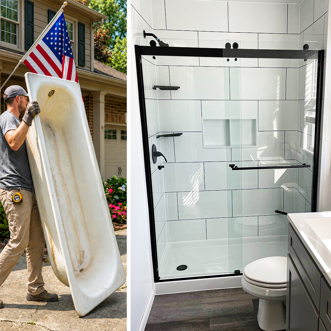 MC Walk-in Showers Facebook ad: The Average Walk-In Shower Cost in 2026