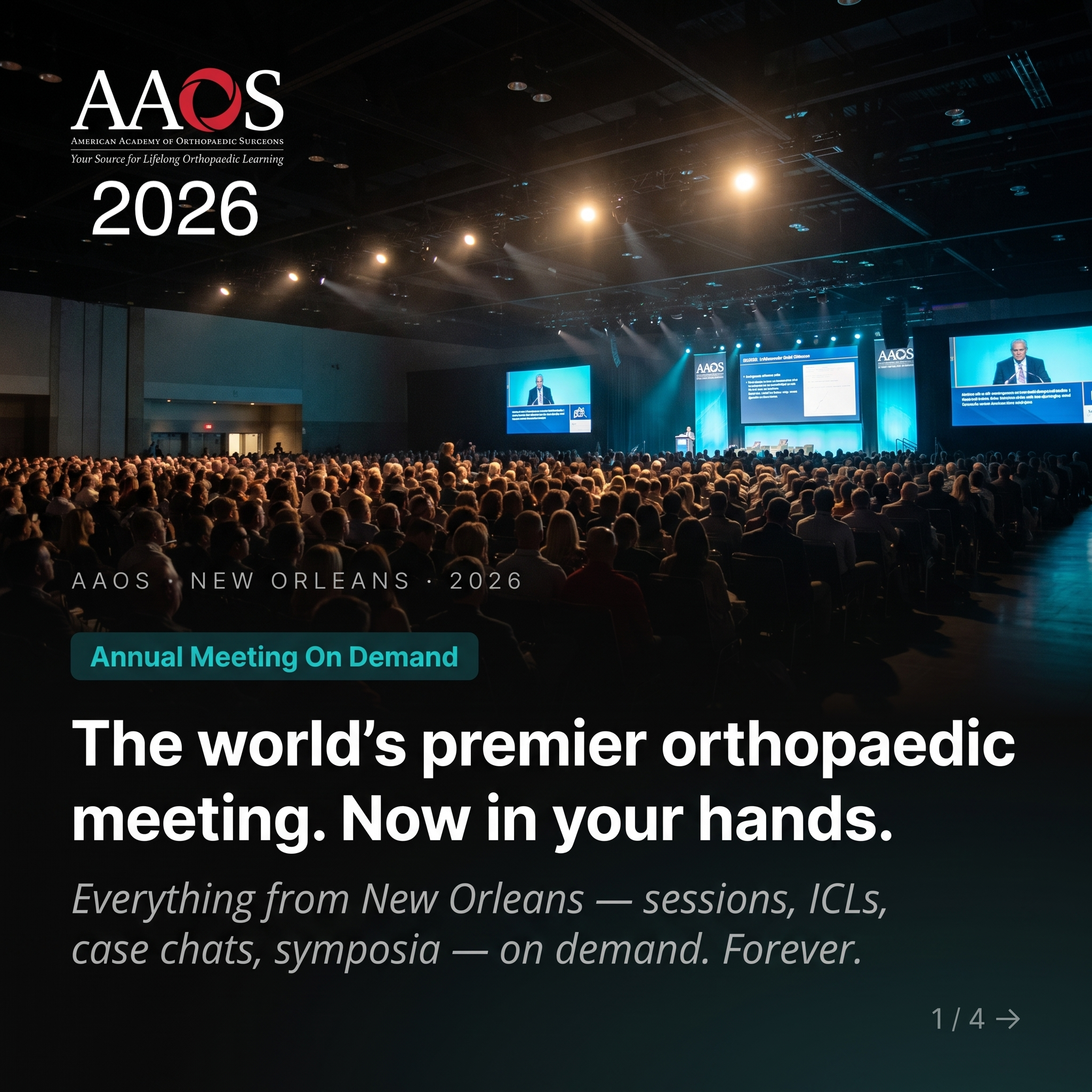 Ortho Courses Facebook ad