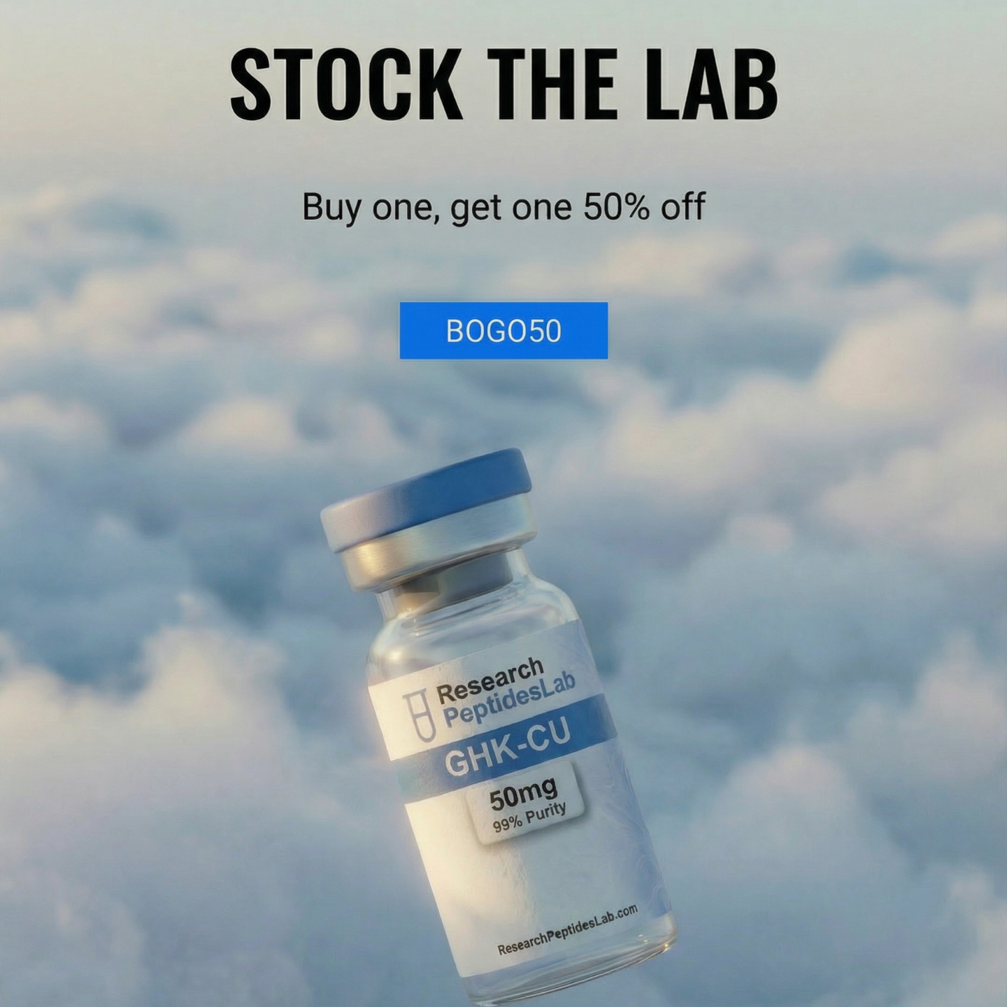 Research Peptides Lab Facebook ad