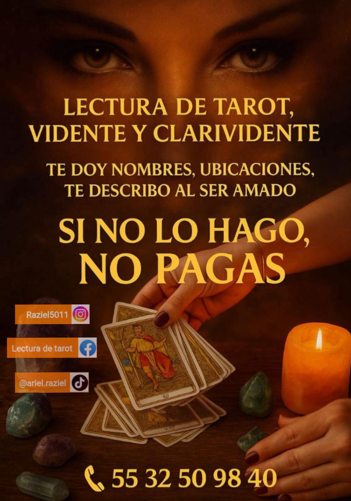 Lectura de tarot Facebook ad from Feb 27, 2026