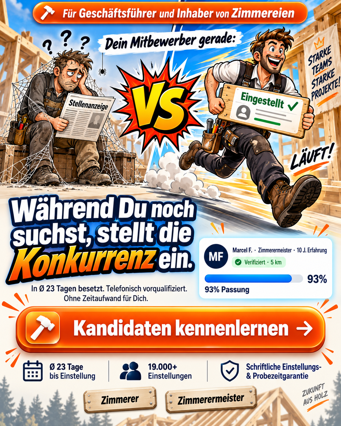 Candidate Flow GmbH - Recruiting Partner für den Mittelstand Facebook ad