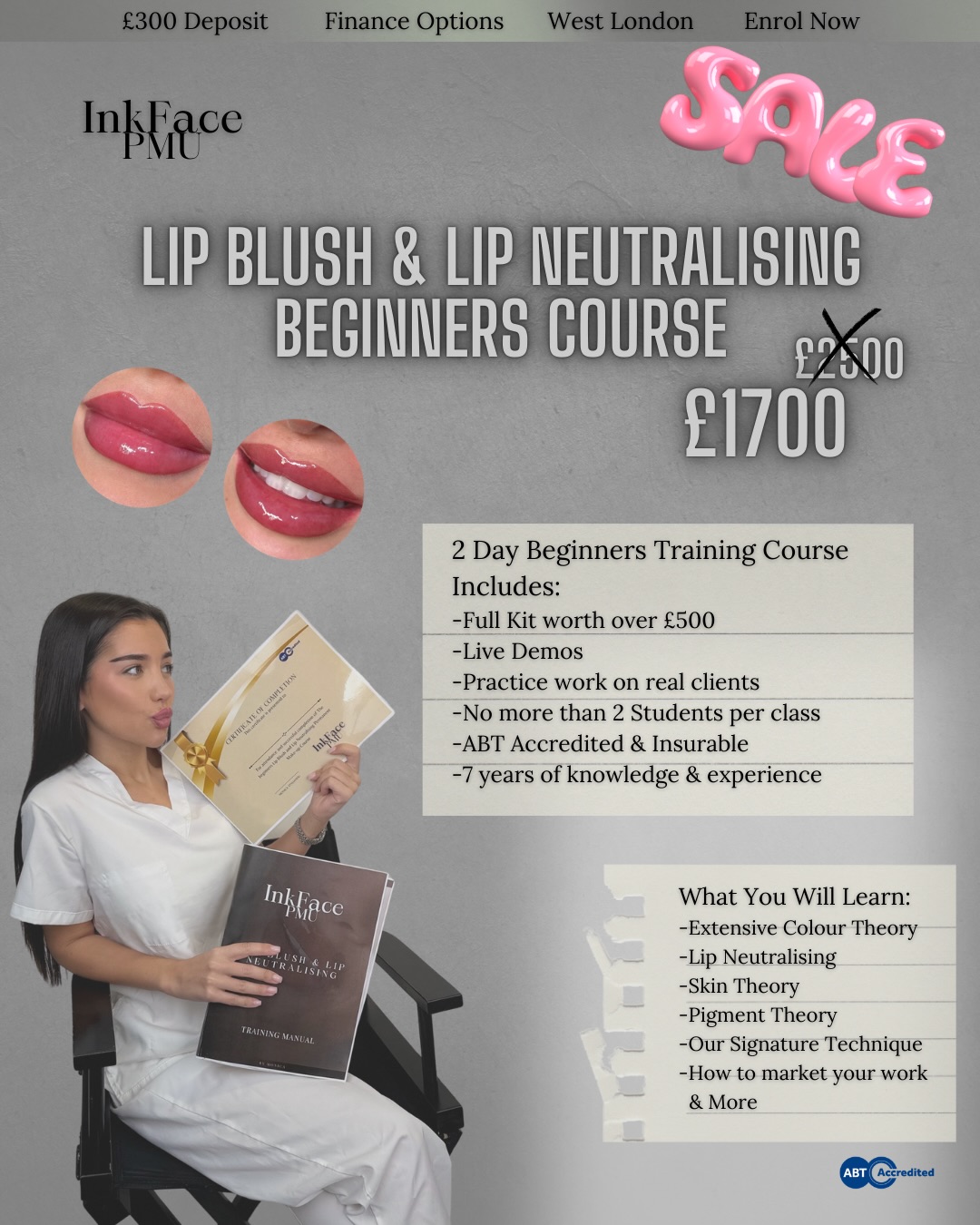 Ink Face Pmu Facebook ad