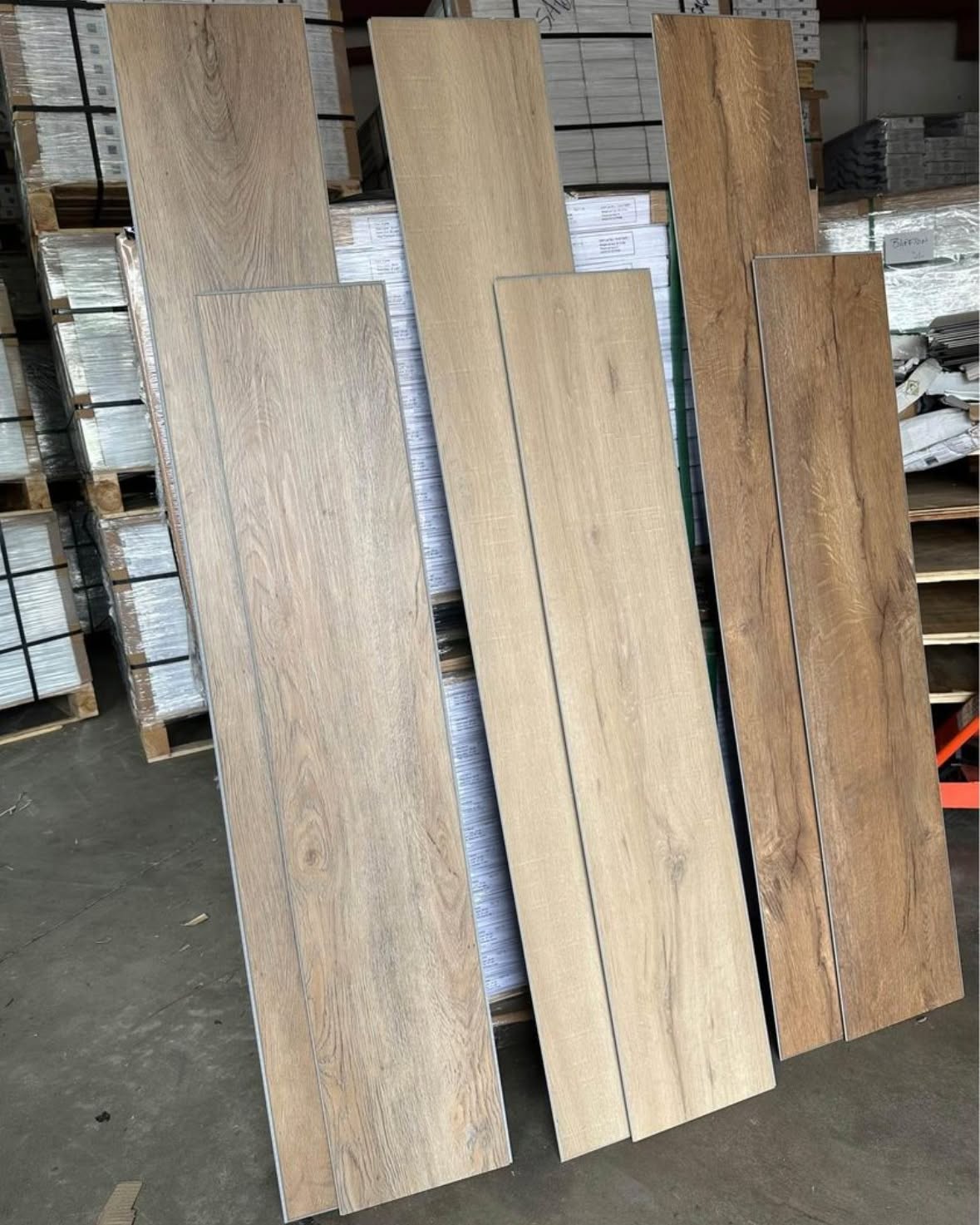 Matt Aicher Facebook ad: High End - Luxury Vinyl plank - LVP flooring Beveled Edge