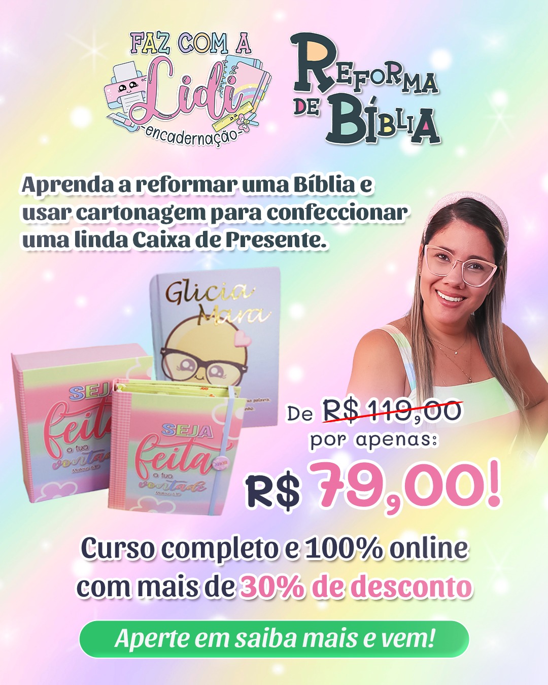 MP - Mimos Personalizados Facebook ad: Reforma de Bíblia